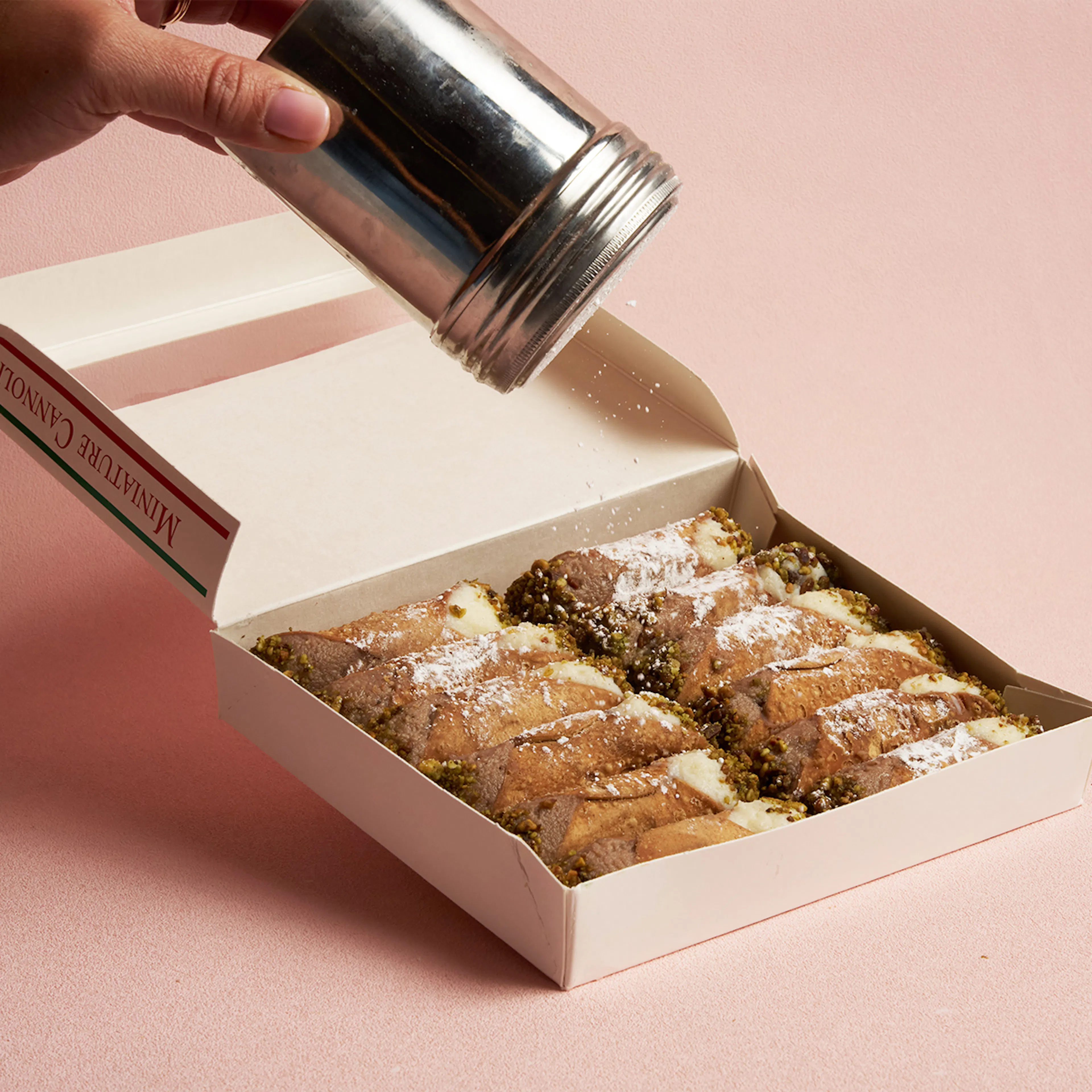 Mini Filled Cannolis (Frozen) - 24 Pack by Angelo Brocato - Alternate image 2