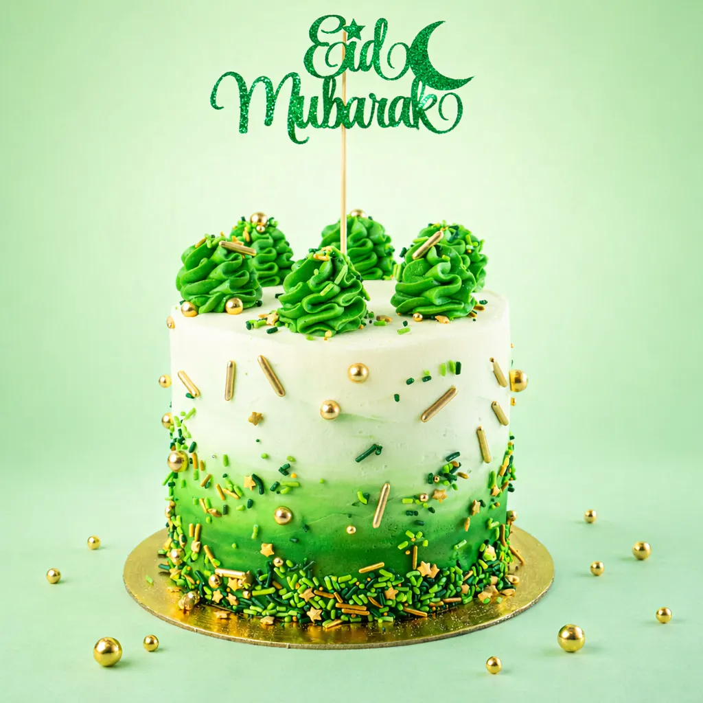 Ramadan French Vanilla Cake by Dessert Gallery - Alternate image 1