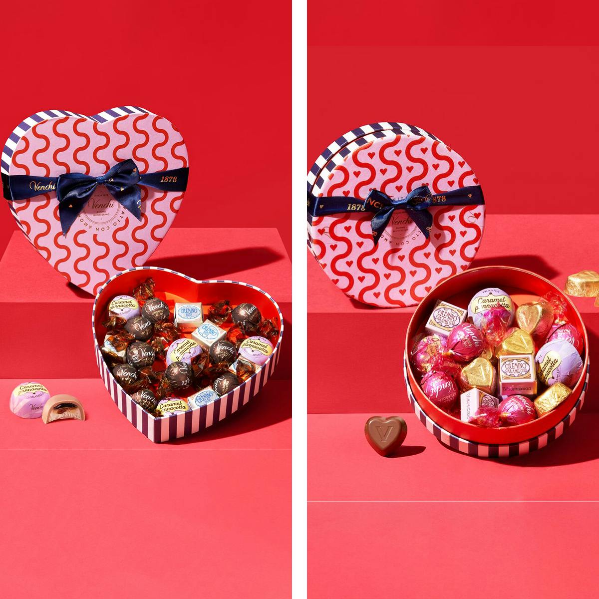 Valentine's Day Chocolate Collection Gift Box Bundle by Venchi