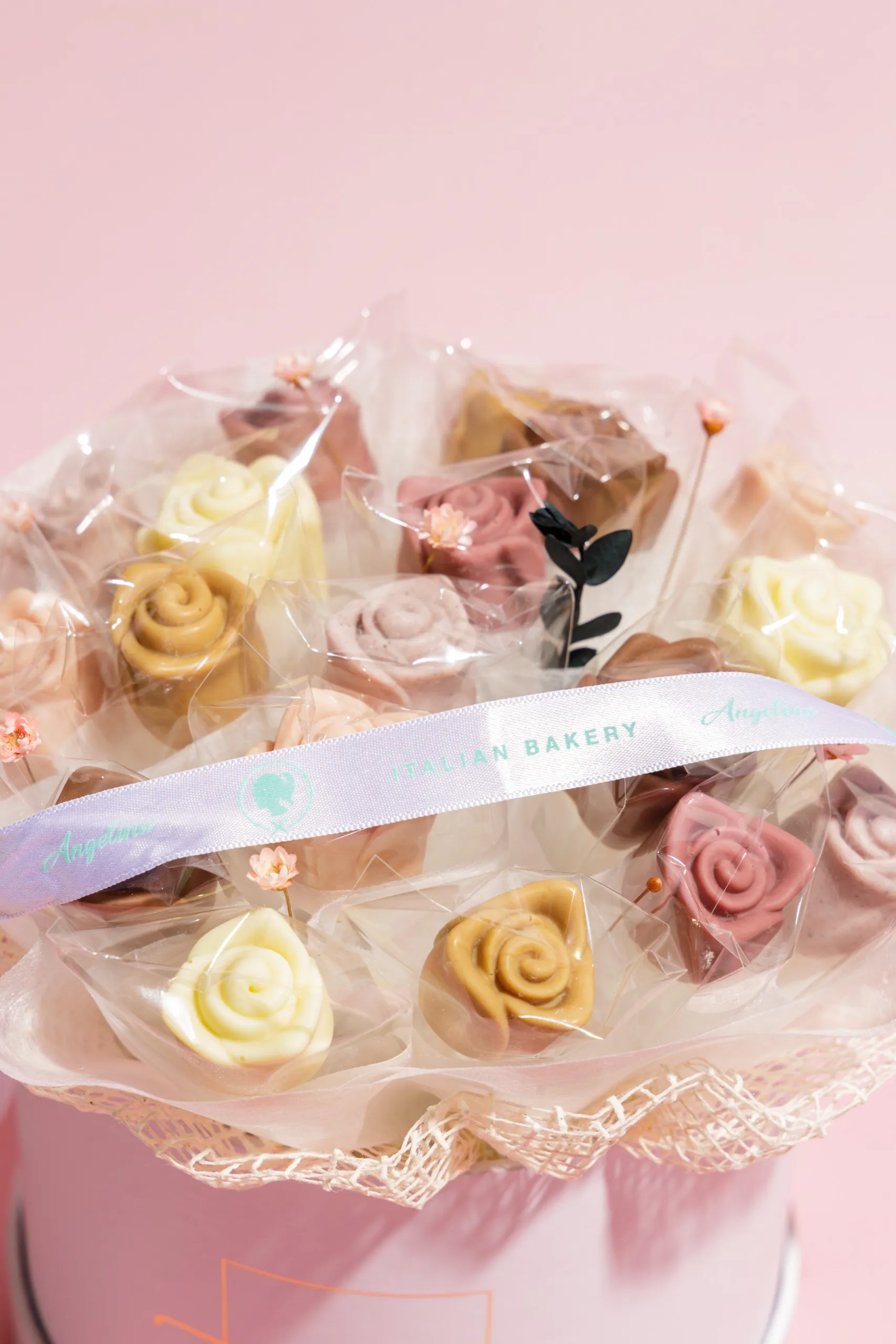 Chocolate Rose Gift Set by Angelina Bakery