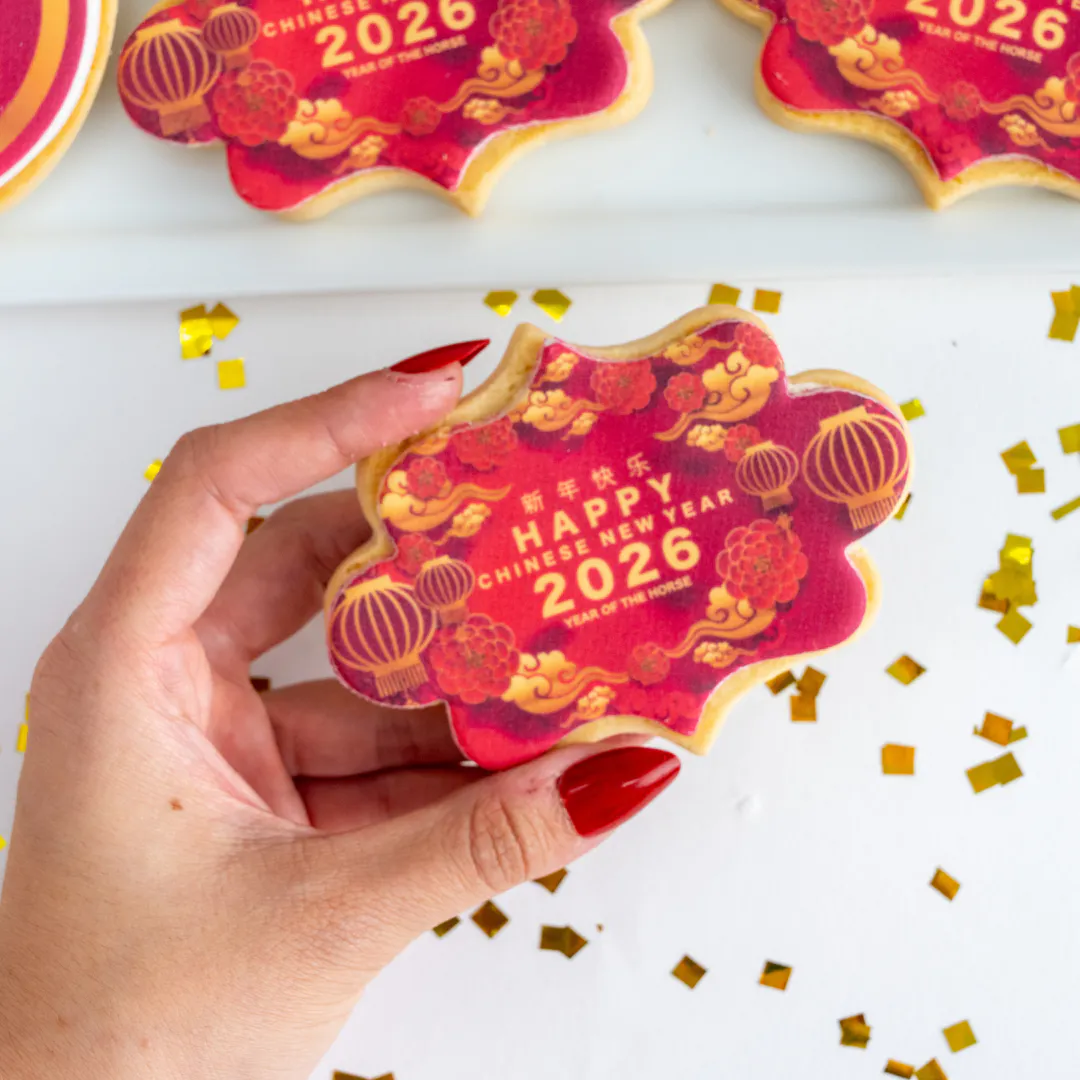 Lucky Medallion Lunar New Year Cookies by Sweet E's Bake Shop - Alternate image 2