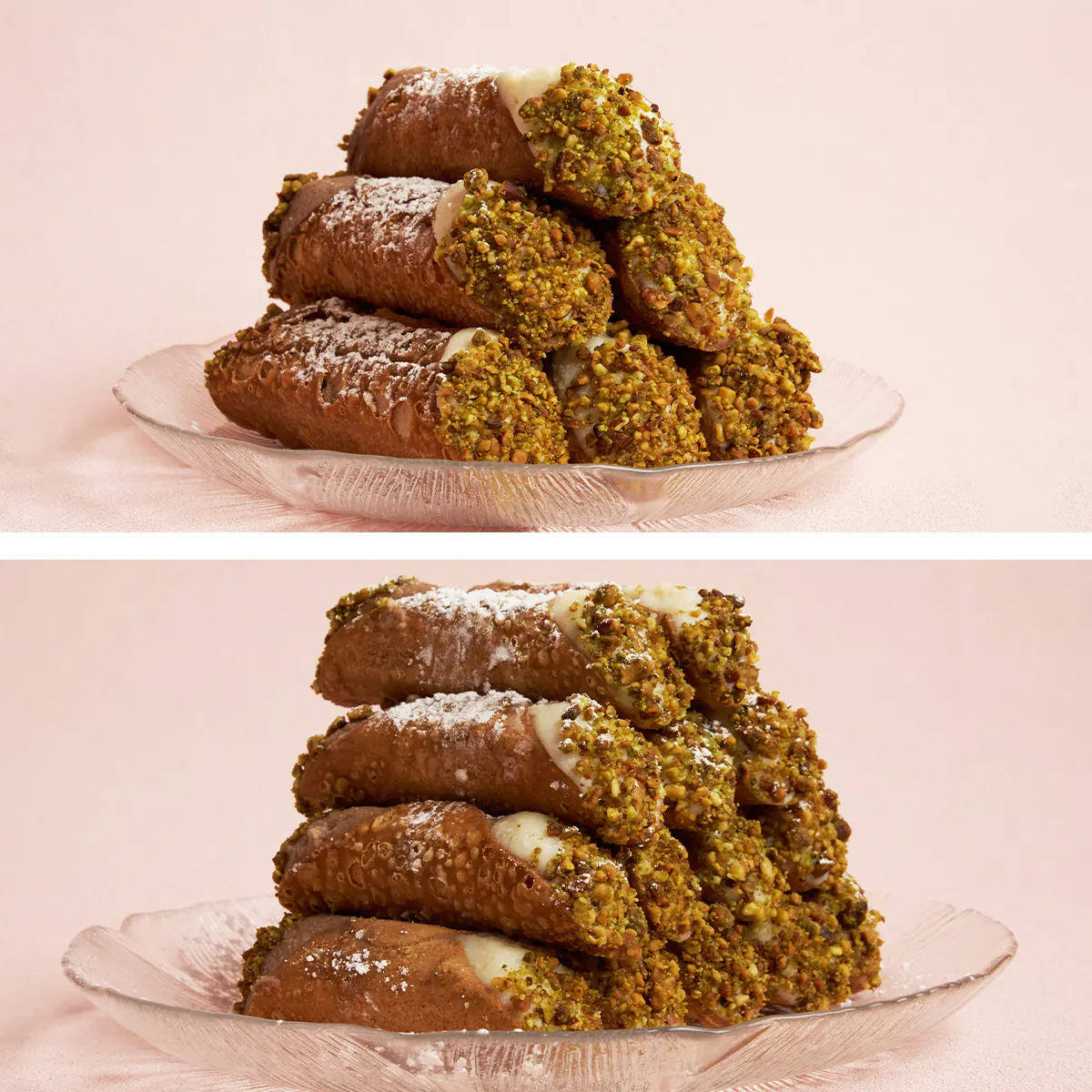 Mini + Large Filled Cannoli Combo (Frozen) - 24 Pack by Angelo Brocato