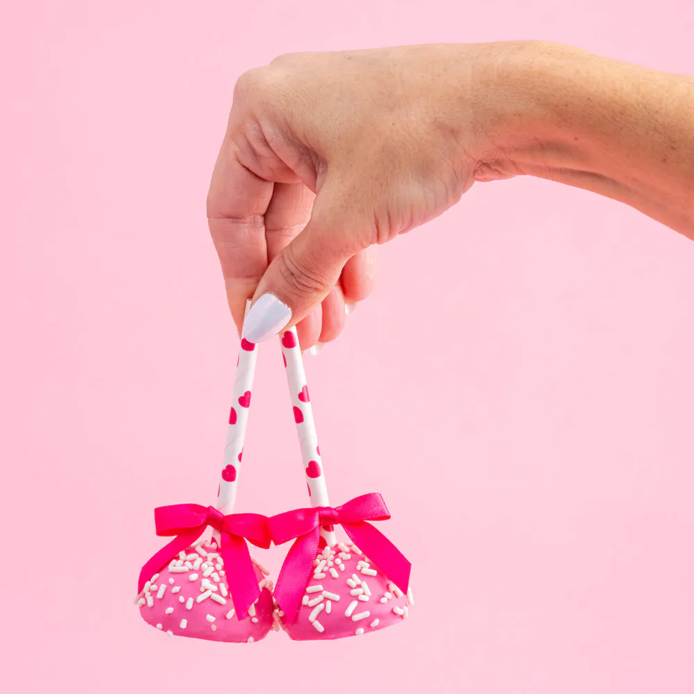 Valentine Red Velvet Cake Pops - 12 Pack by Sweet E's Bake Shop