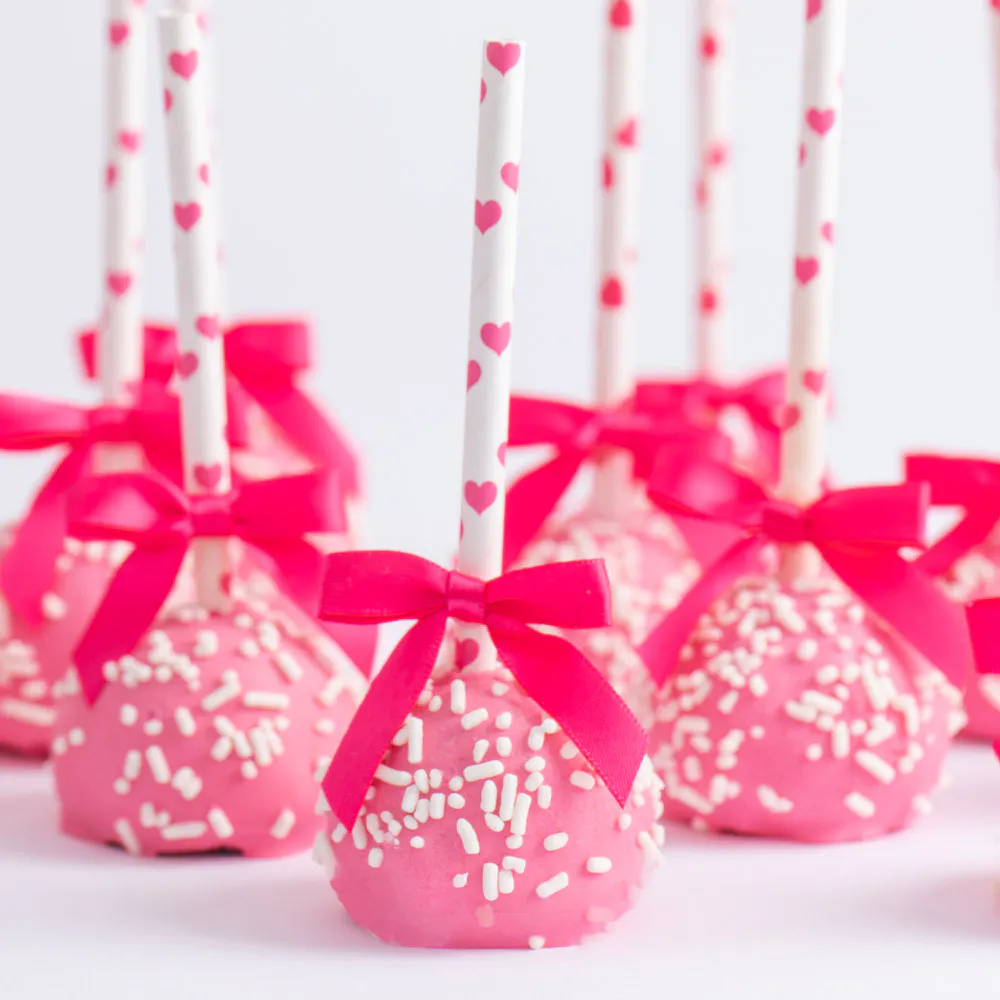Valentine Red Velvet Cake Pops - 12 Pack by Sweet E's Bake Shop - Alternate image 3