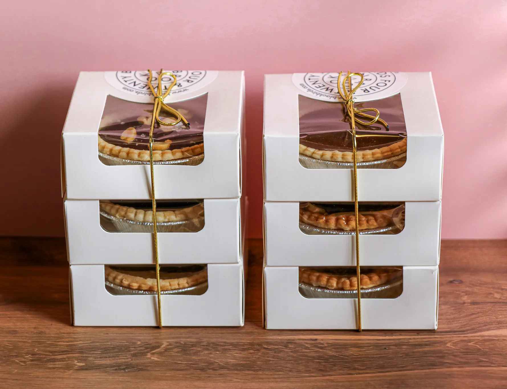 "Valentine's Box of Chocolates" Mini Pie Sampler - 6 Pack by Four & Twenty Blackbirds - Alternate image 1