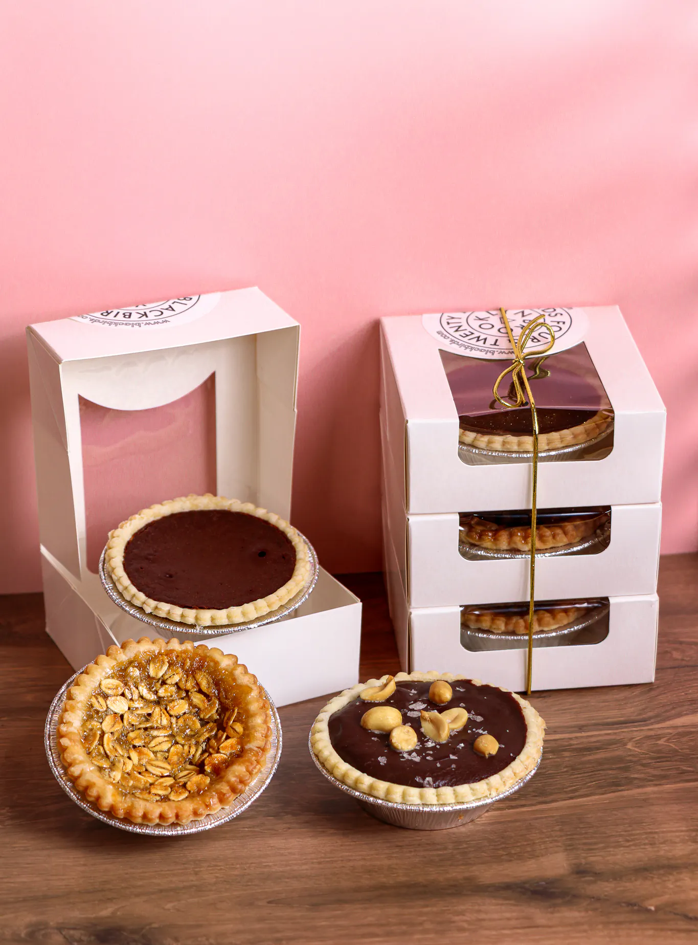 "Valentine's Box of Chocolates" Mini Pie Sampler - 6 Pack by Four & Twenty Blackbirds - Alternate image 3