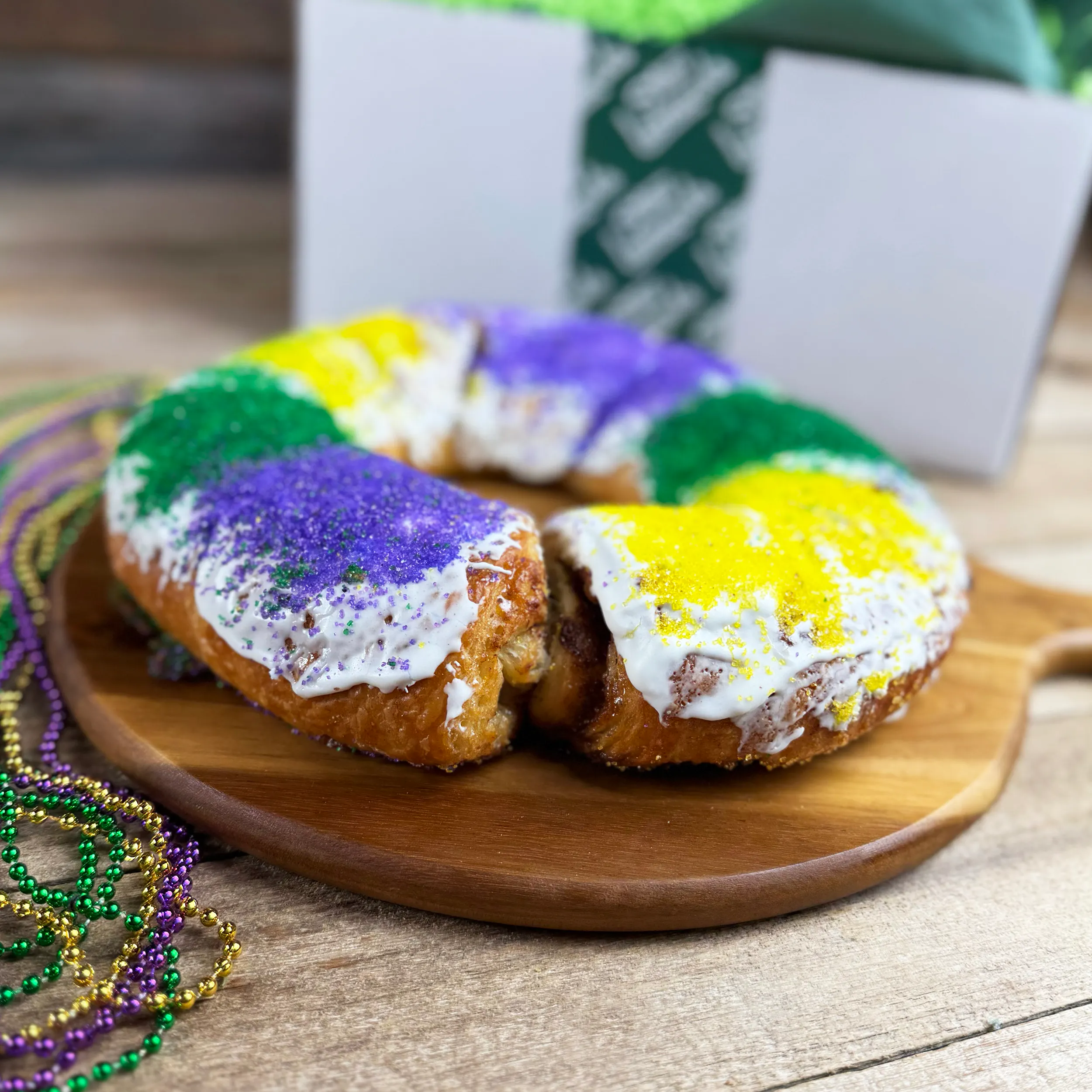Mardi Gras King Cake by Stew Leonard's