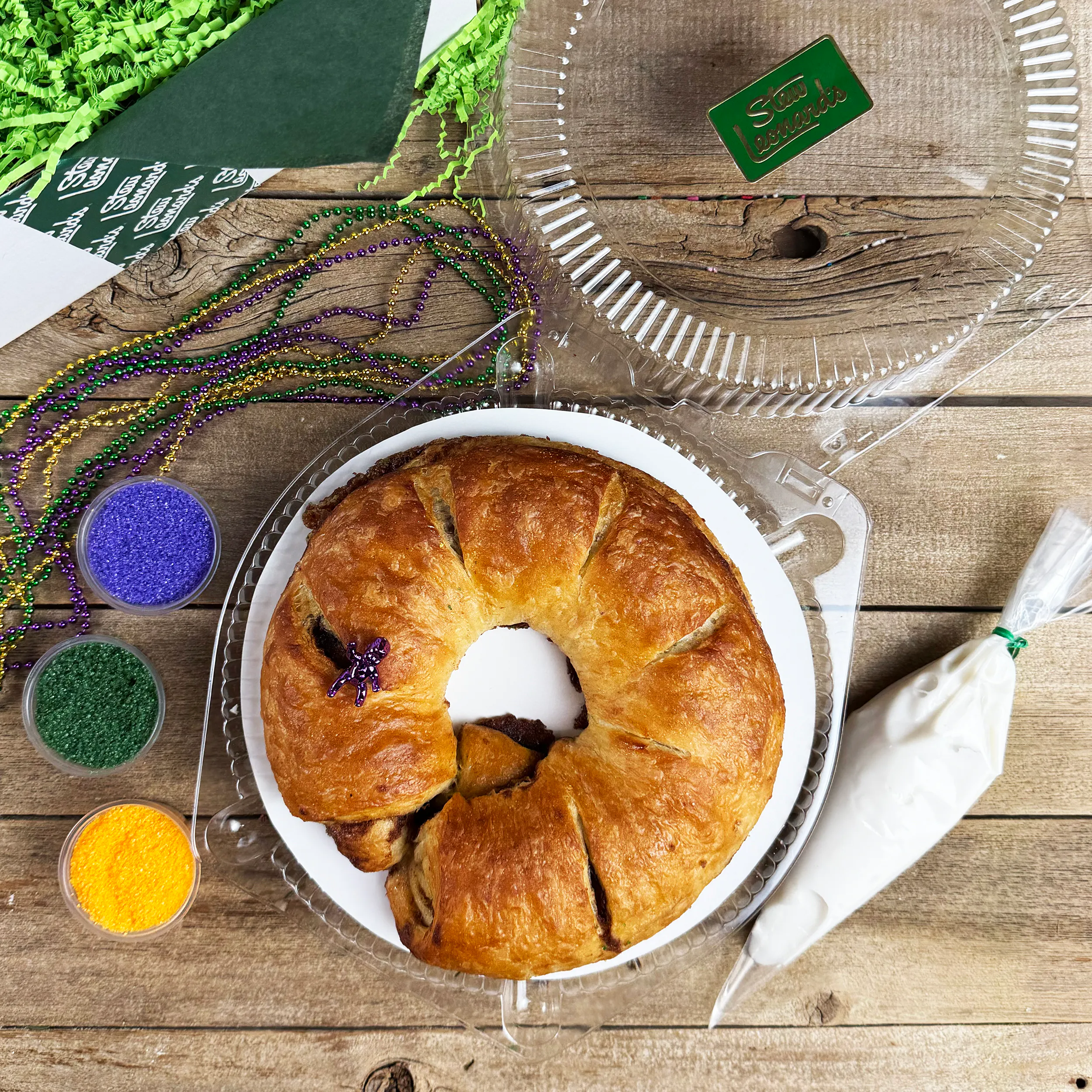 Mardi Gras King Cake by Stew Leonard's - Alternate image 3