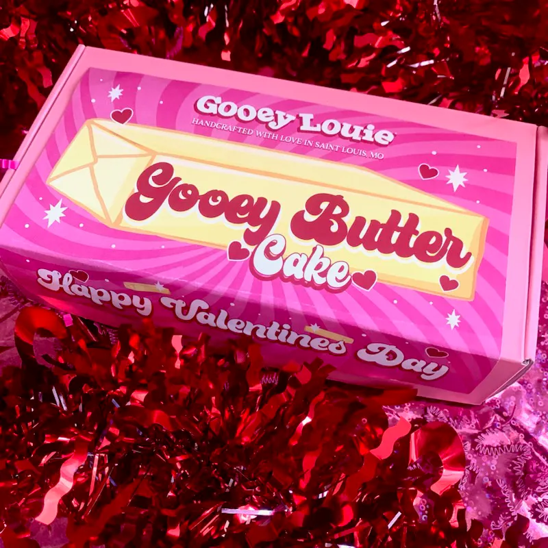 Valentine's Mini Gooey Butter Cake Sampler - 4 Pack by Gooey Louie® - Alternate image 2