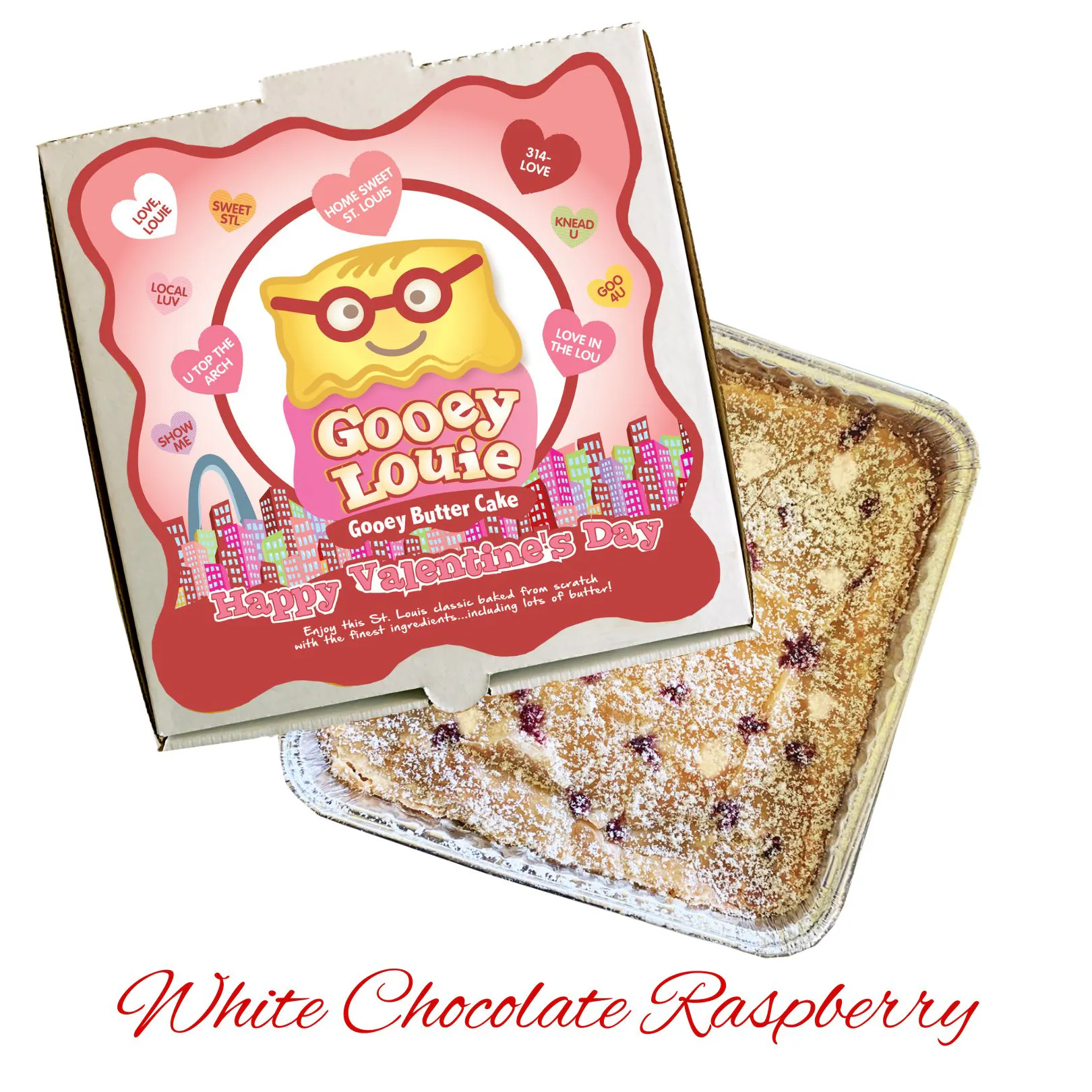 Valentine's Day Gooey Butter Cake - Choose Your Flavor by Gooey Louie® - Alternate image 5