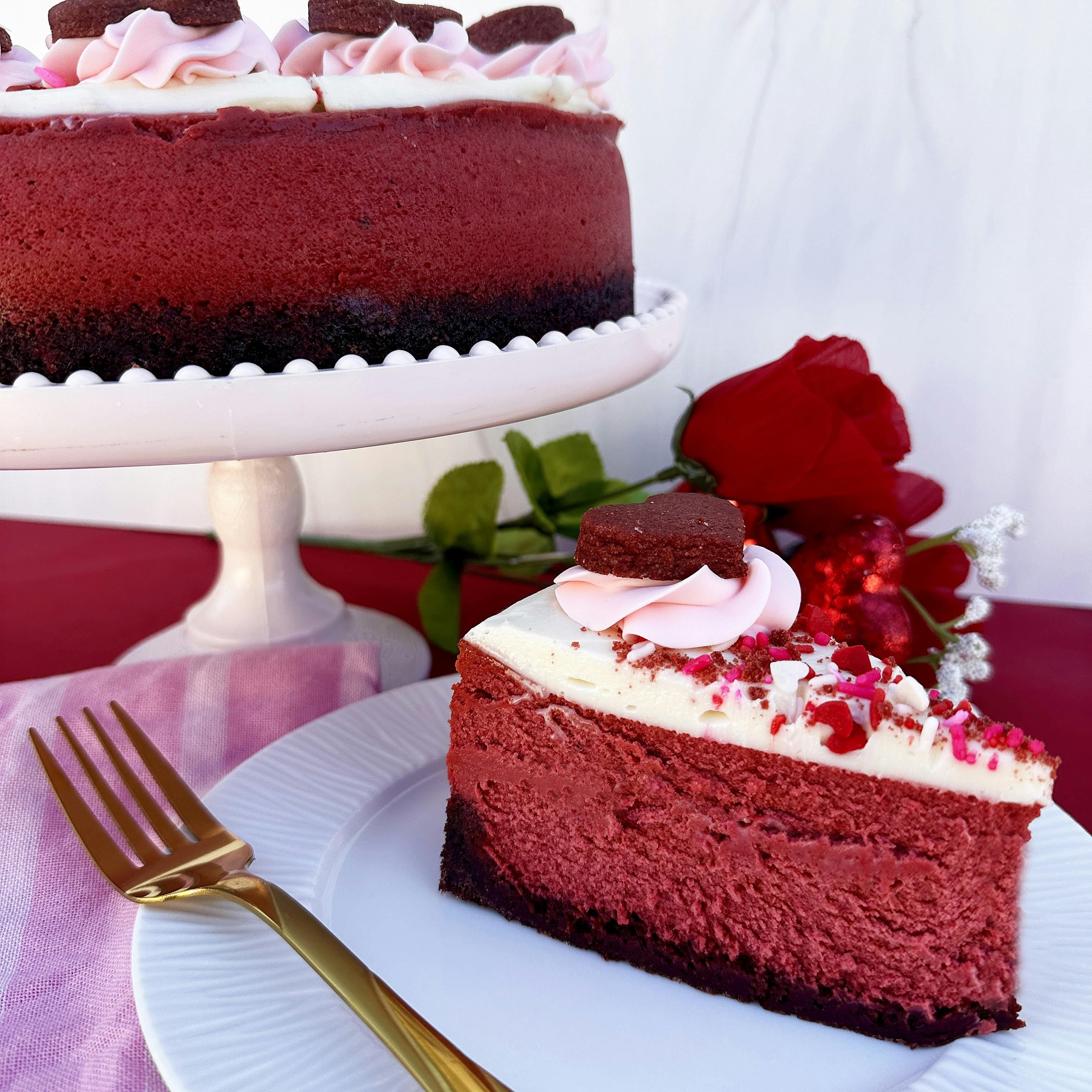 "The Red Velvet Valentine" Cheesecake by East Side Cheesecakes
