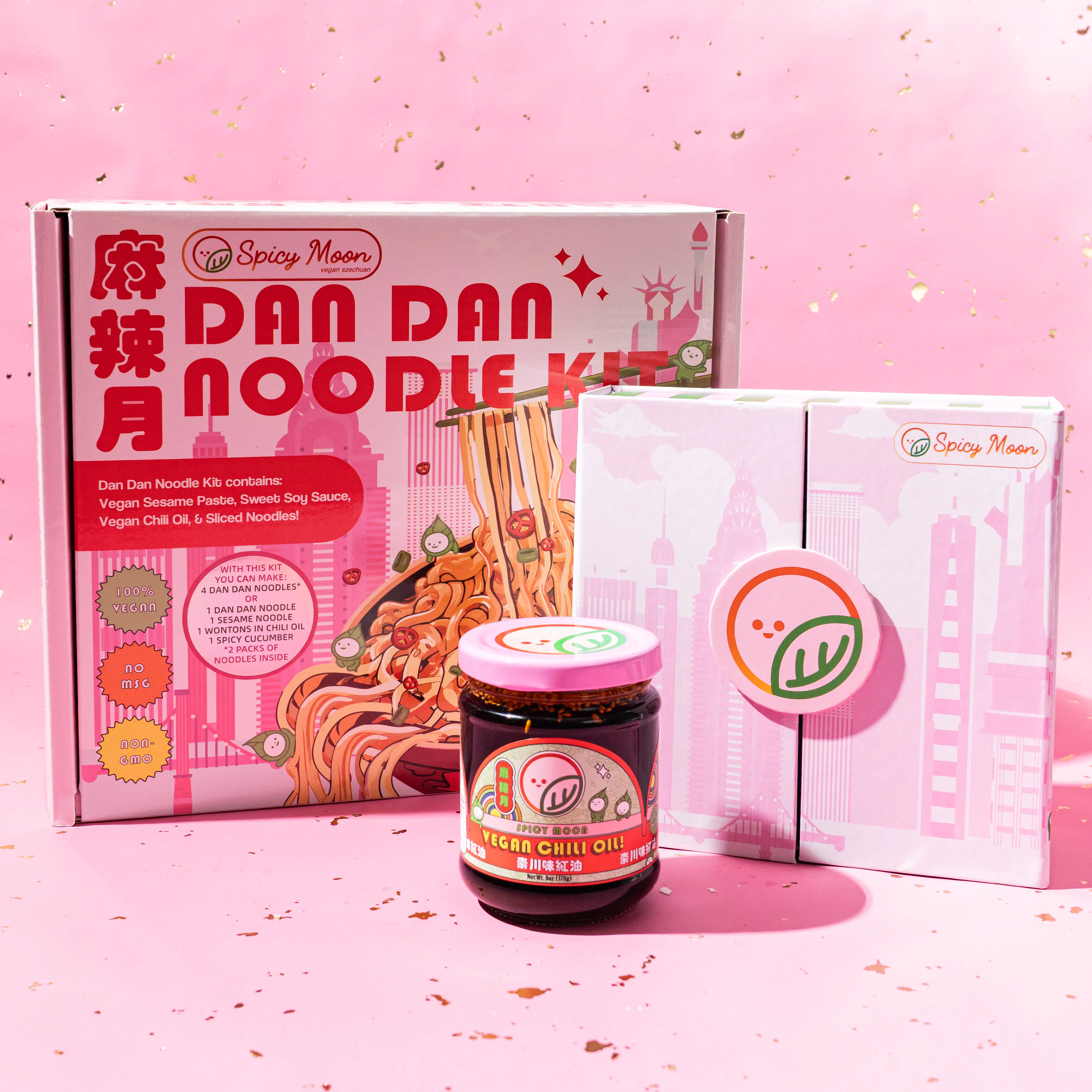 Lunar New Year Vegan Szechuan Noodle + Sweets Gift Set by Spicy Moon - Alternate image 3