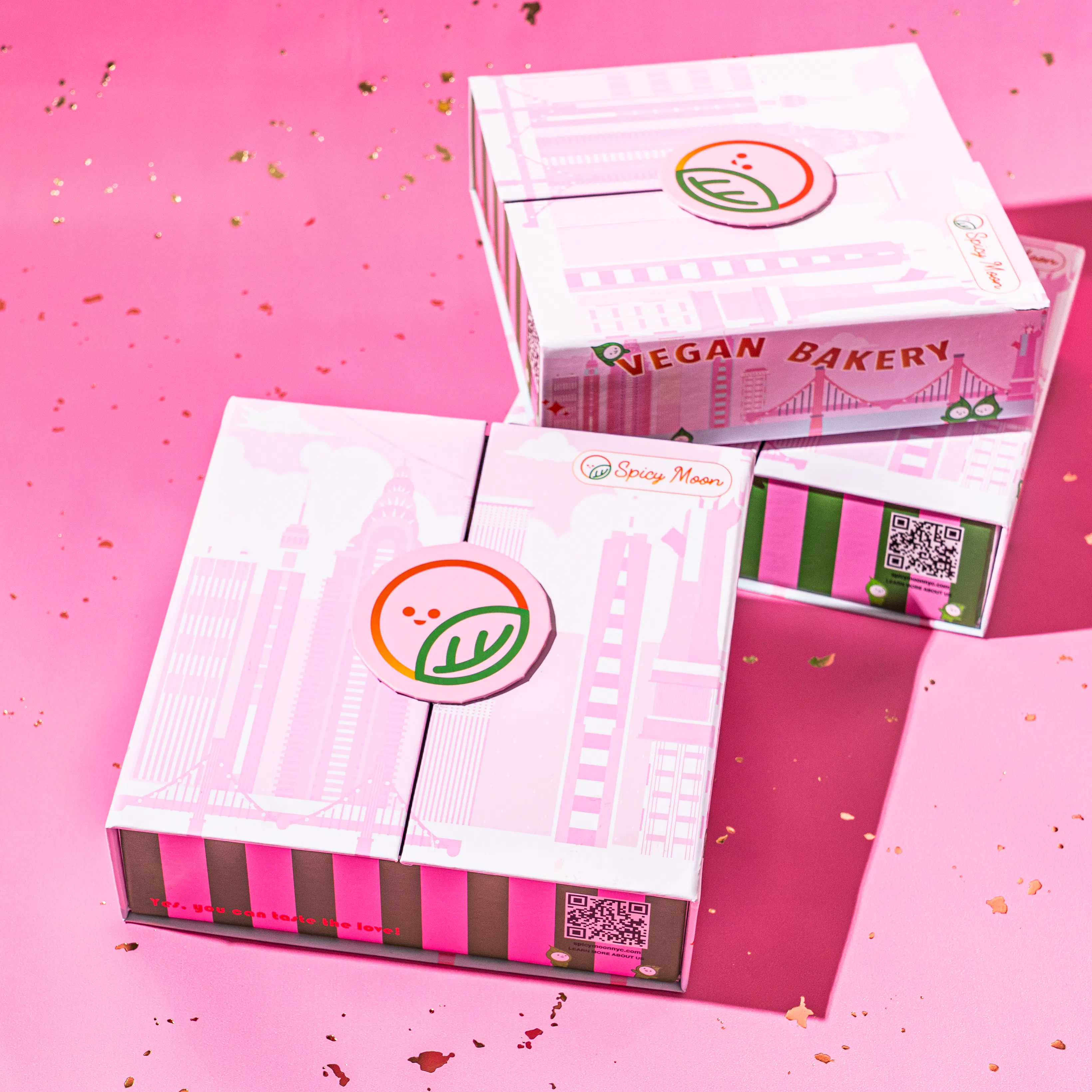 Lunar New Year Vegan Chocolate & Cookies Treasure Box by Spicy Moon - Alternate image 3