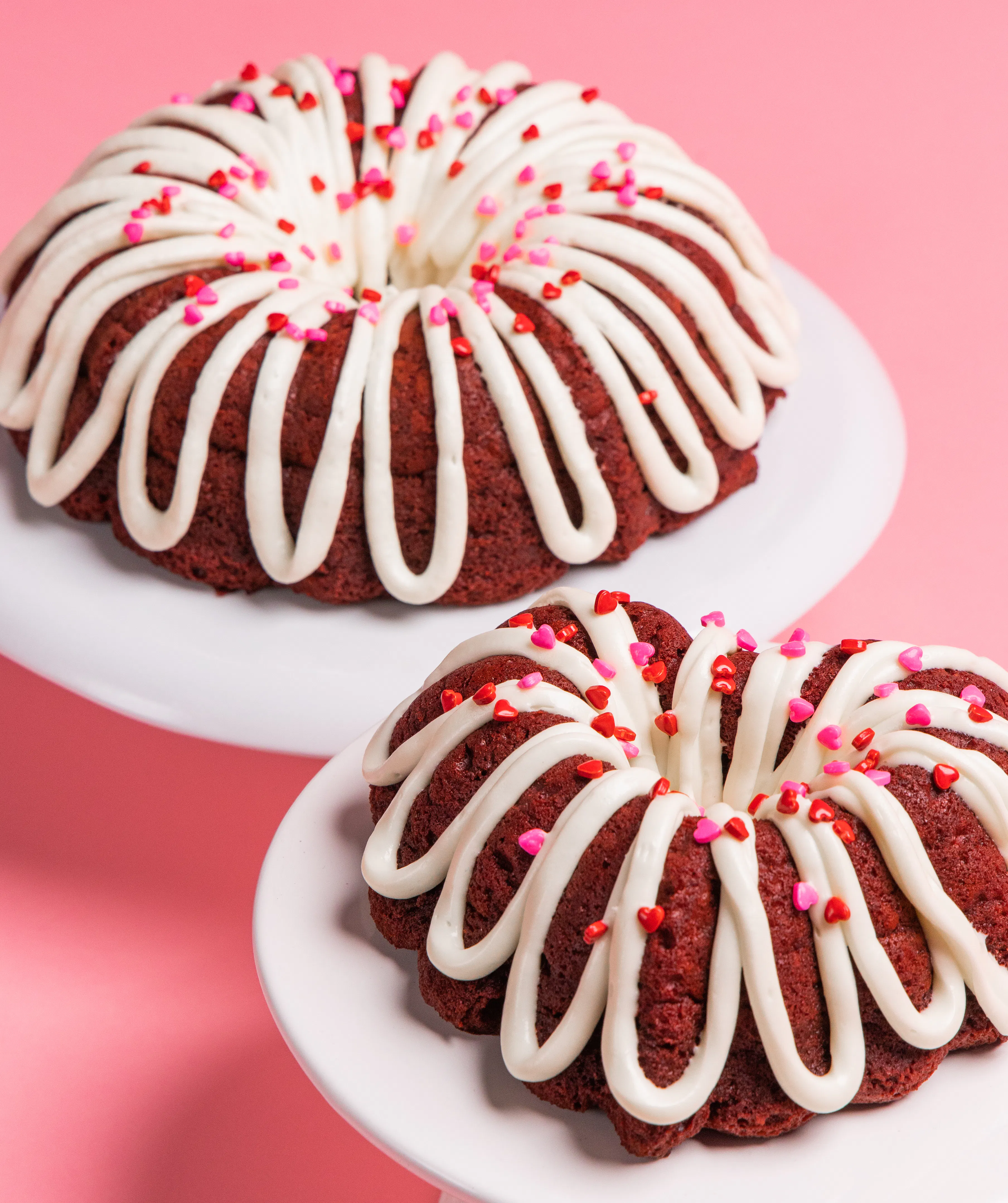 Valentine's Day Heart-Shaped Bundt Cake by Mo's Bundt Cakes