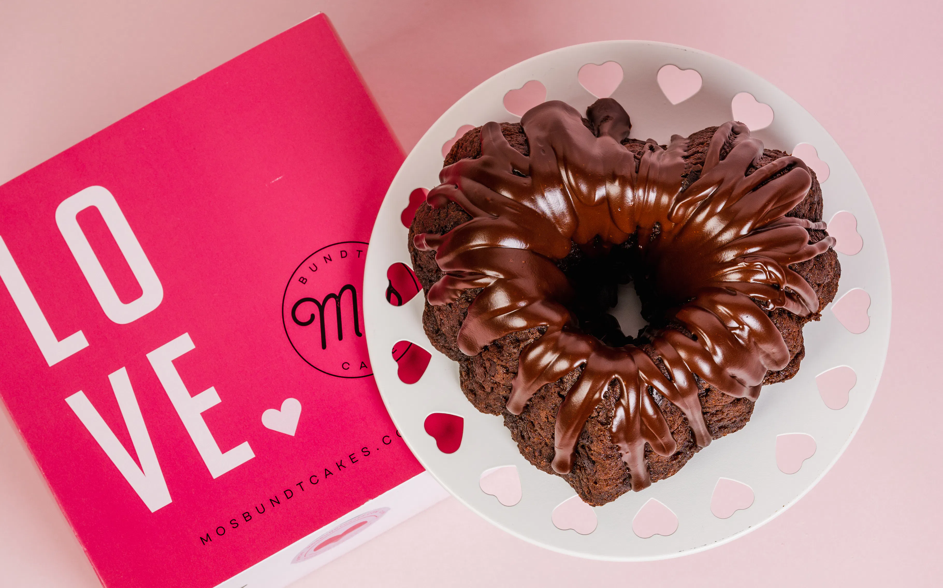 Valentine's Day Heart-Shaped Bundt Cake by Mo's Bundt Cakes - Alternate image 3