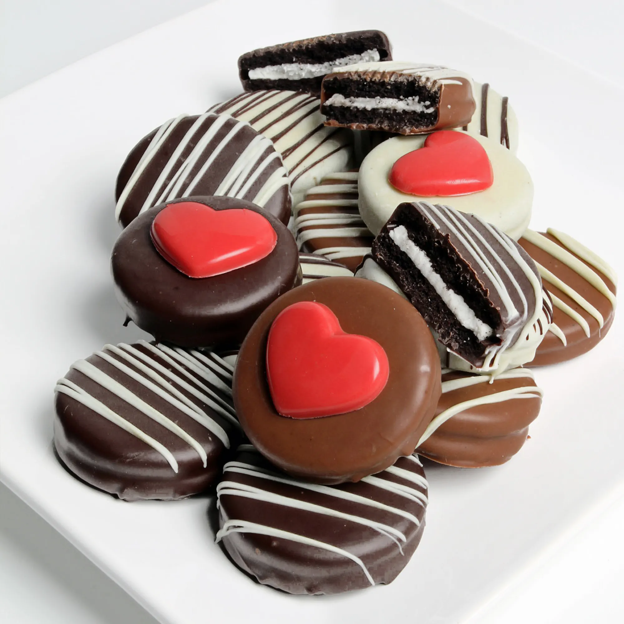 Valentine's Chocolate Covered OREOs® - 12 Pack by The Chocolate Covered Co.