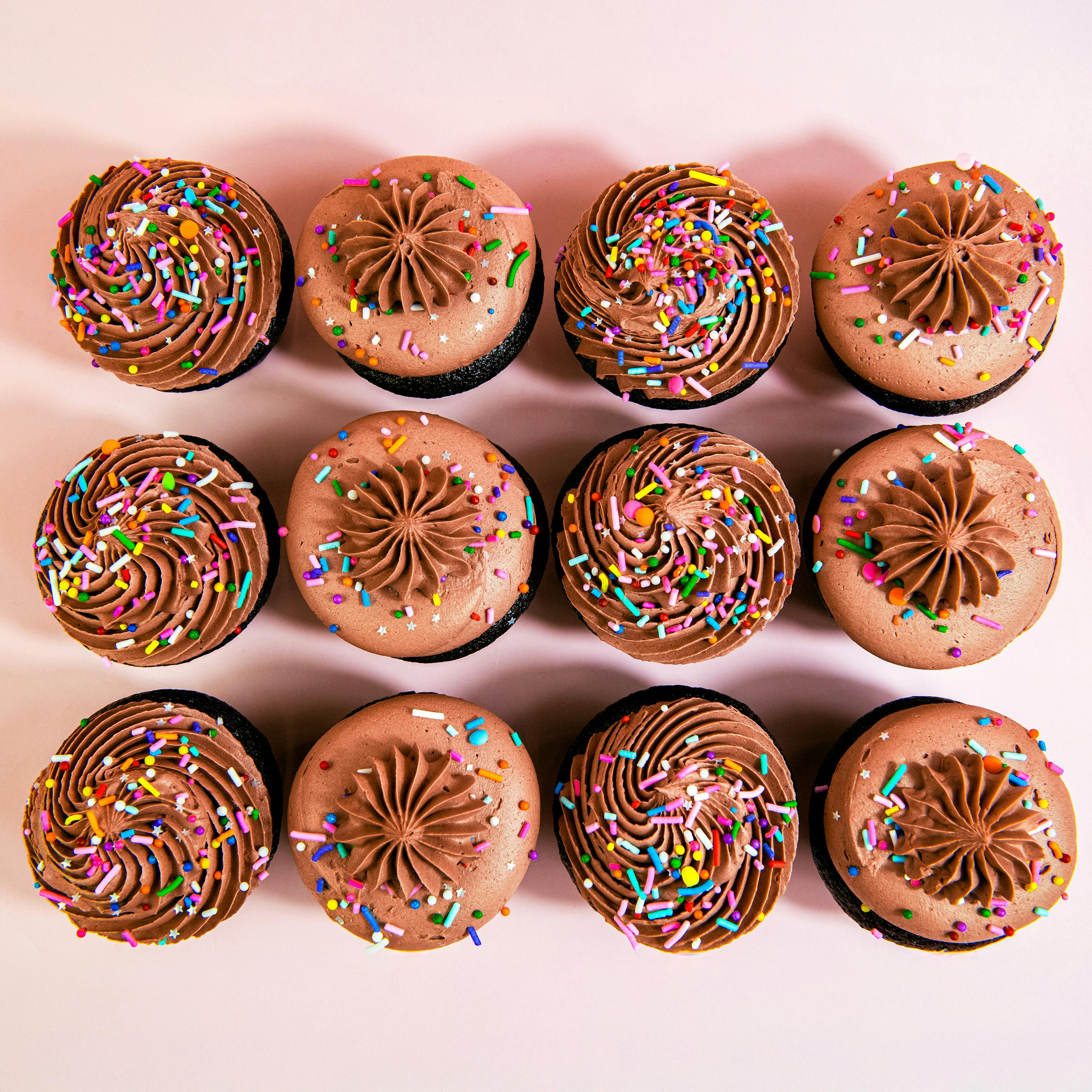 Vegan Chocolate Cupcakes - 12 Pack by Trophy Cupcakes - Alternate image 4