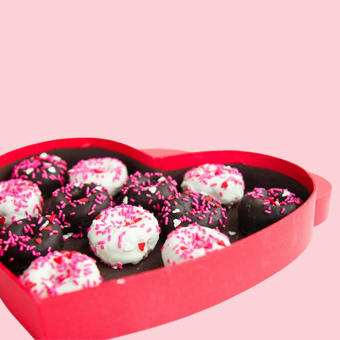 Valentine’s Day Mini Donut Combo - 12 Pack by Stan's Donuts - Alternate image 1