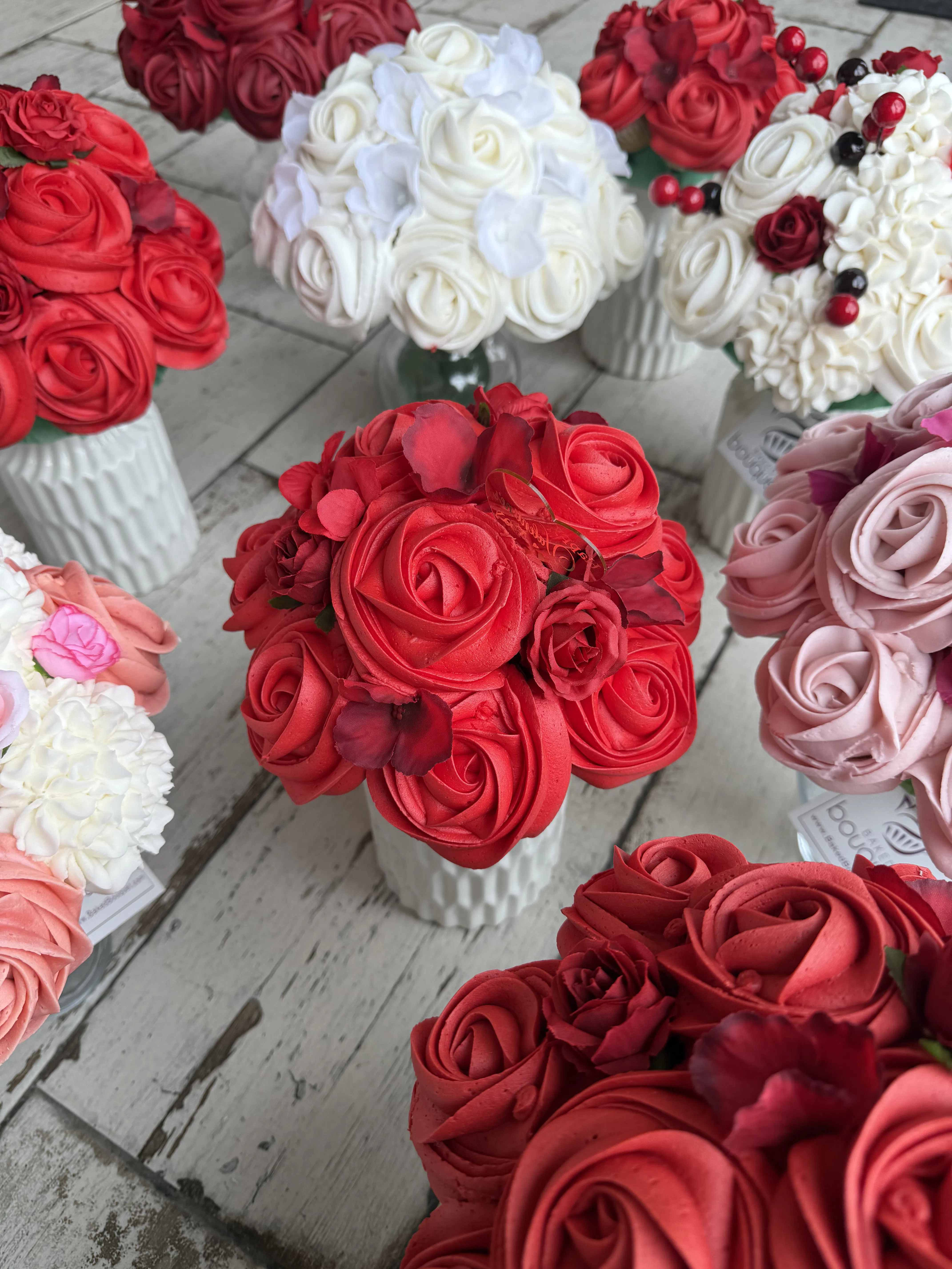 Endless Love Cupcake Bouquet by Baked Bouquet - Alternate image 1