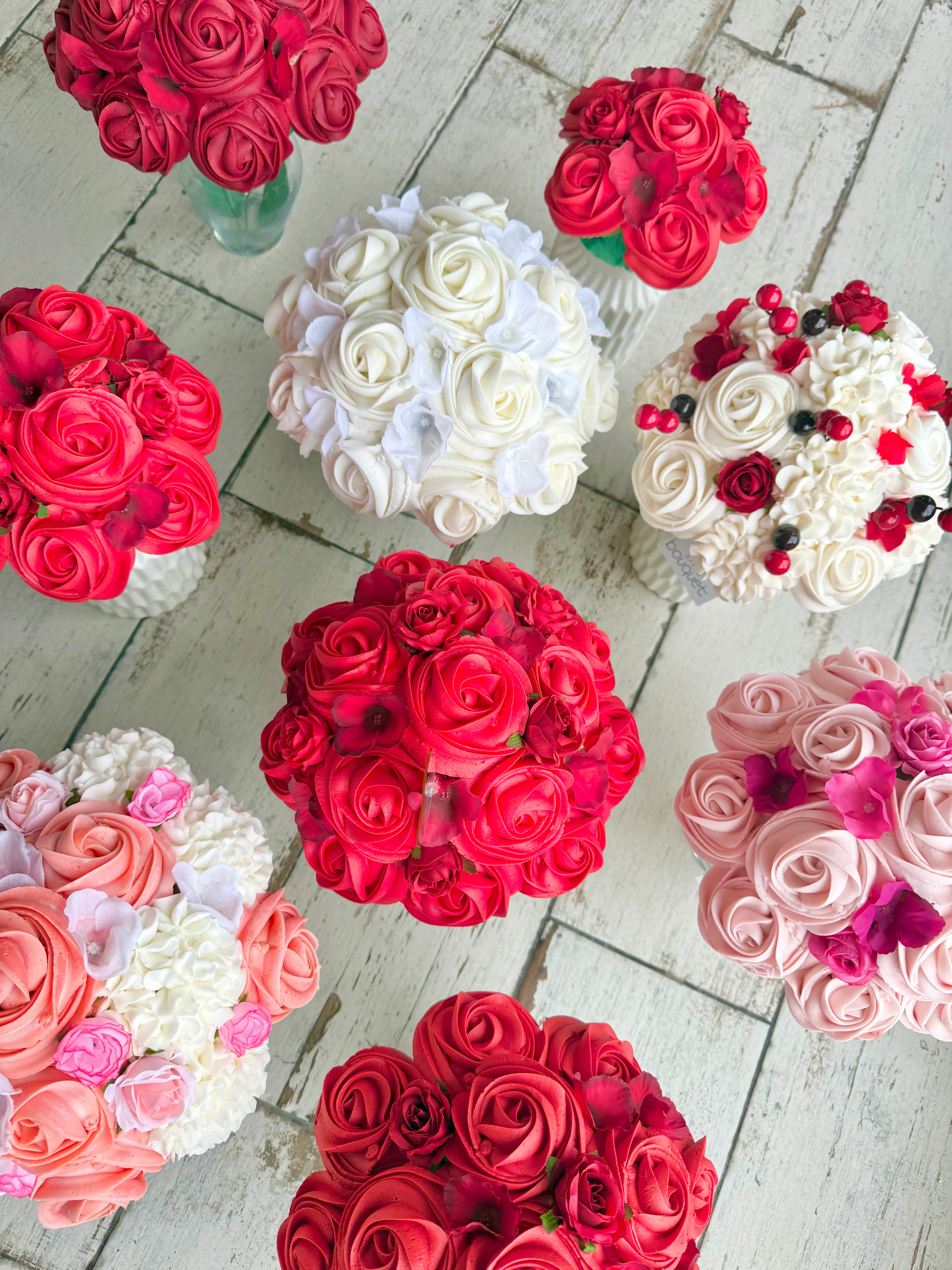 Endless Love Cupcake Bouquet by Baked Bouquet - Alternate image 2