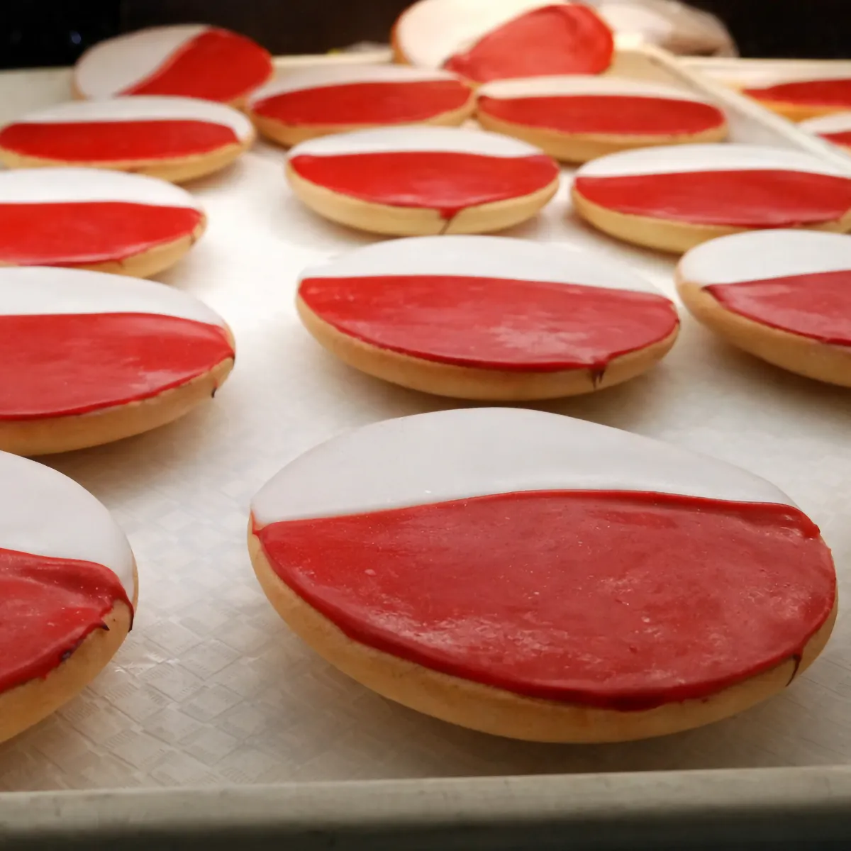Mini Red & White Cookies - 8 Pack by Bagel Boss - Alternate image 3