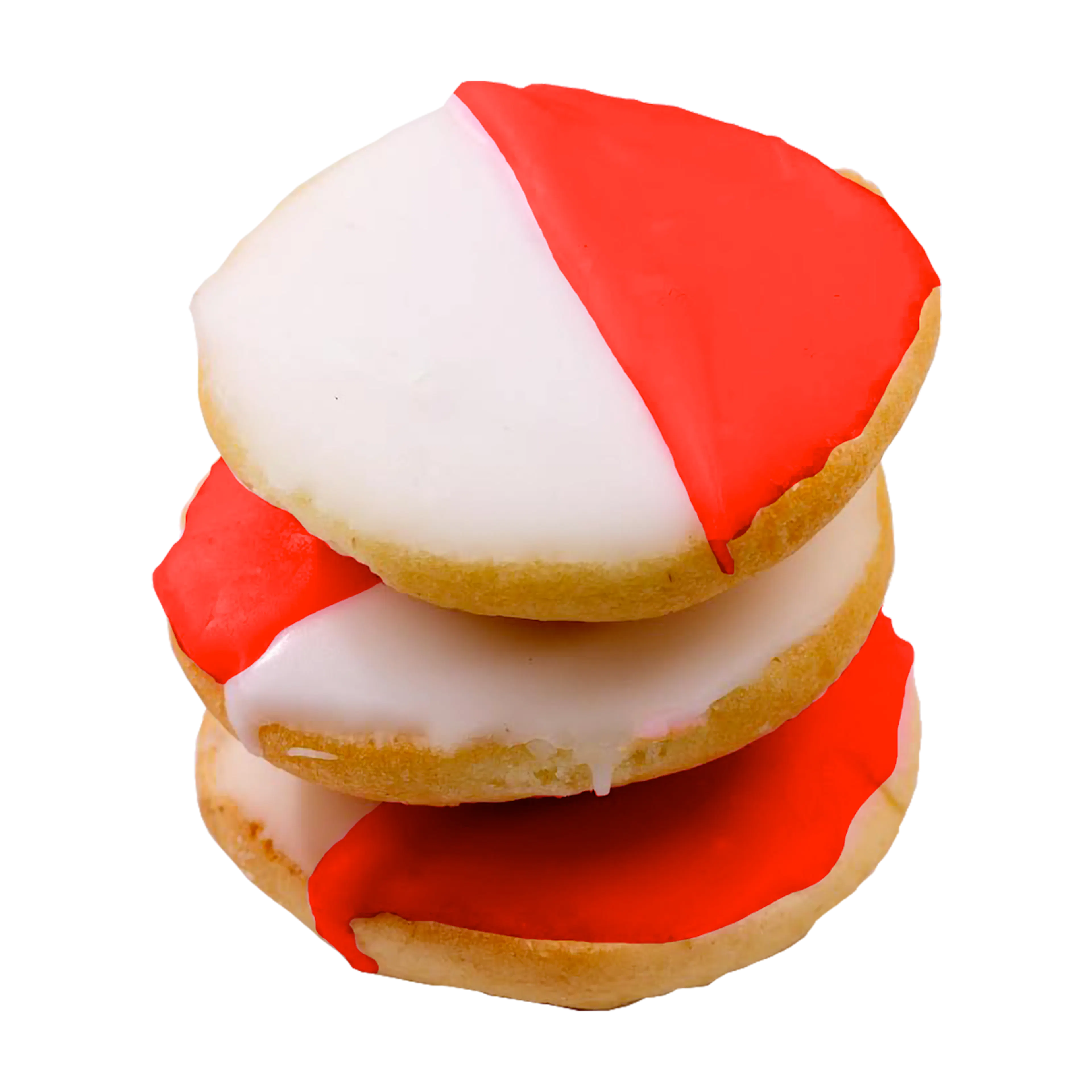 Mini Red & White Cookies - 8 Pack by Bagel Boss - Alternate image 1