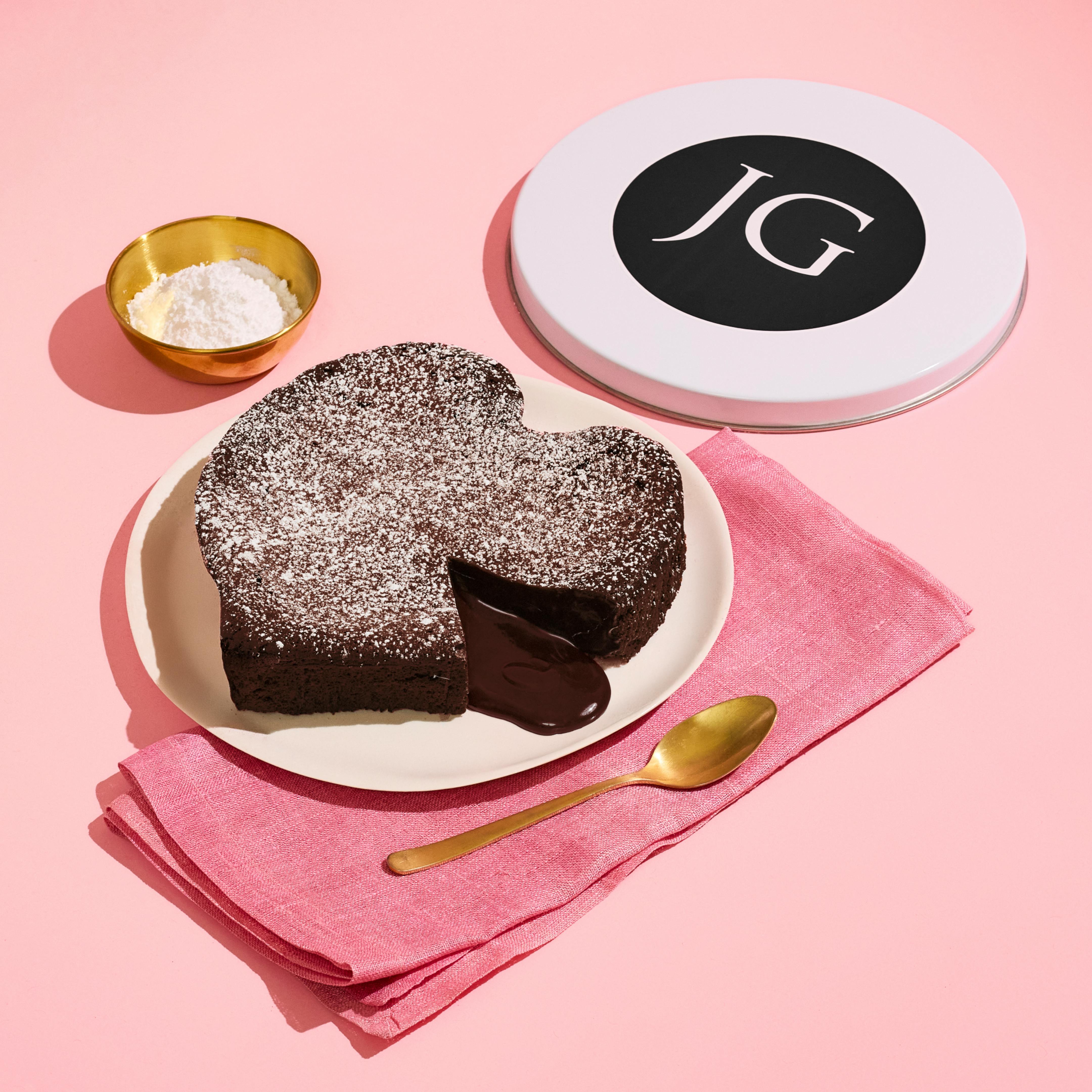 Heart Shaped Molten Chocolate Cake by Jean-Georges - Alternate image 2