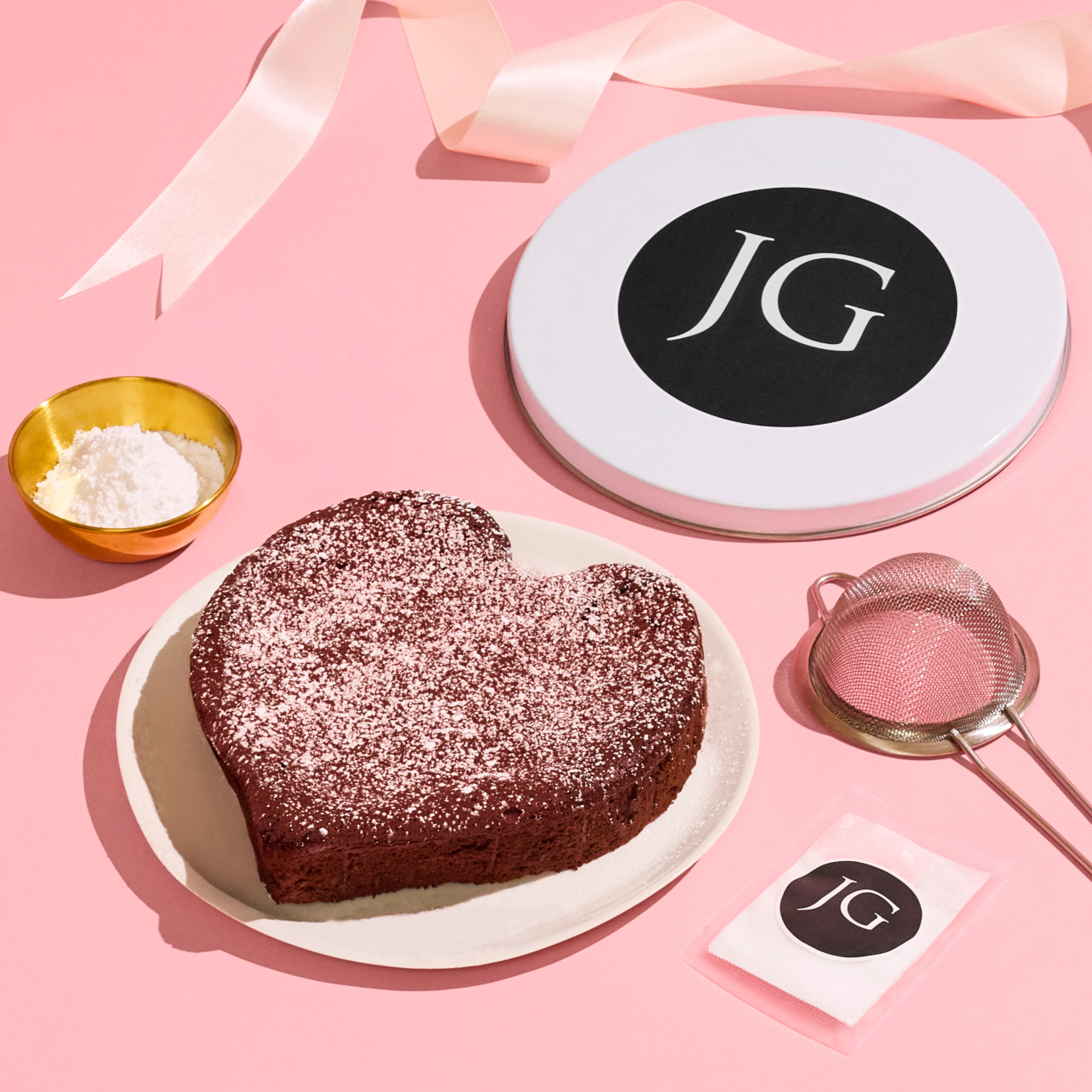 Heart Shaped Molten Red Velvet Cake by Jean-Georges - Alternate image 3