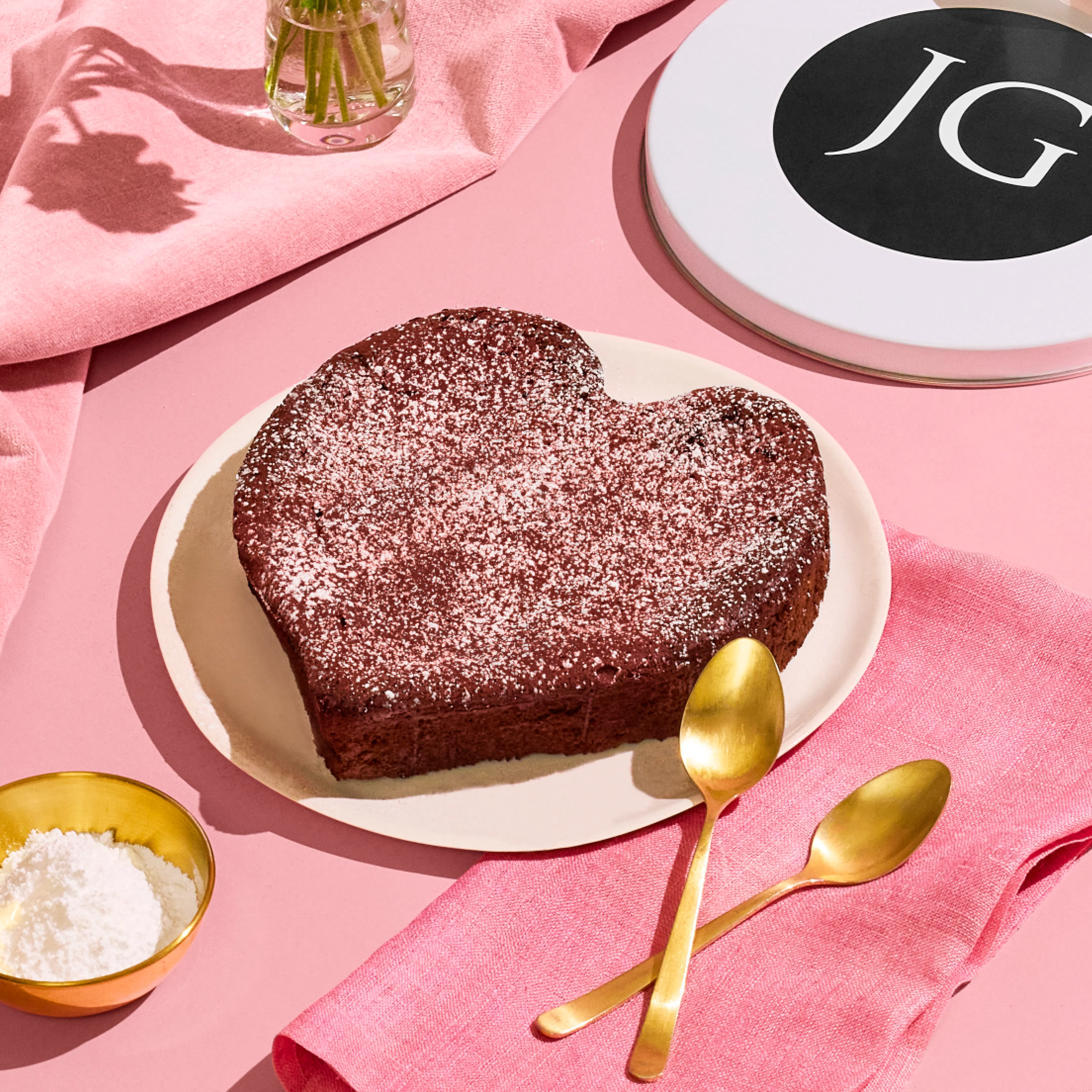 Heart Shaped Molten Red Velvet Cake by Jean-Georges - Alternate image 2