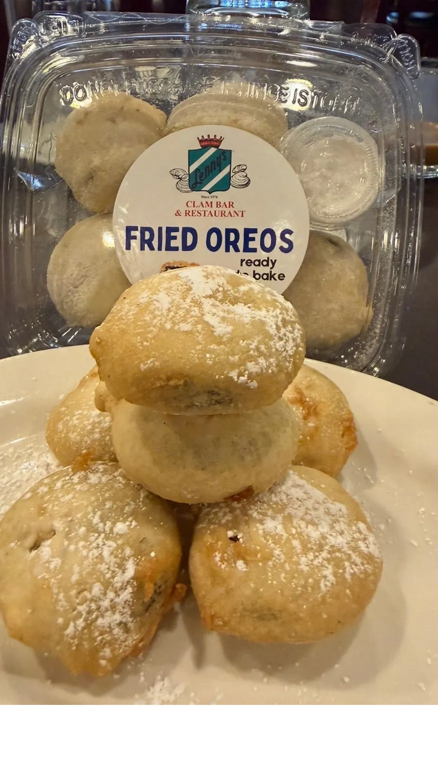 Deep Fried Oreos - 12 Pack by Lenny's Clam Bar