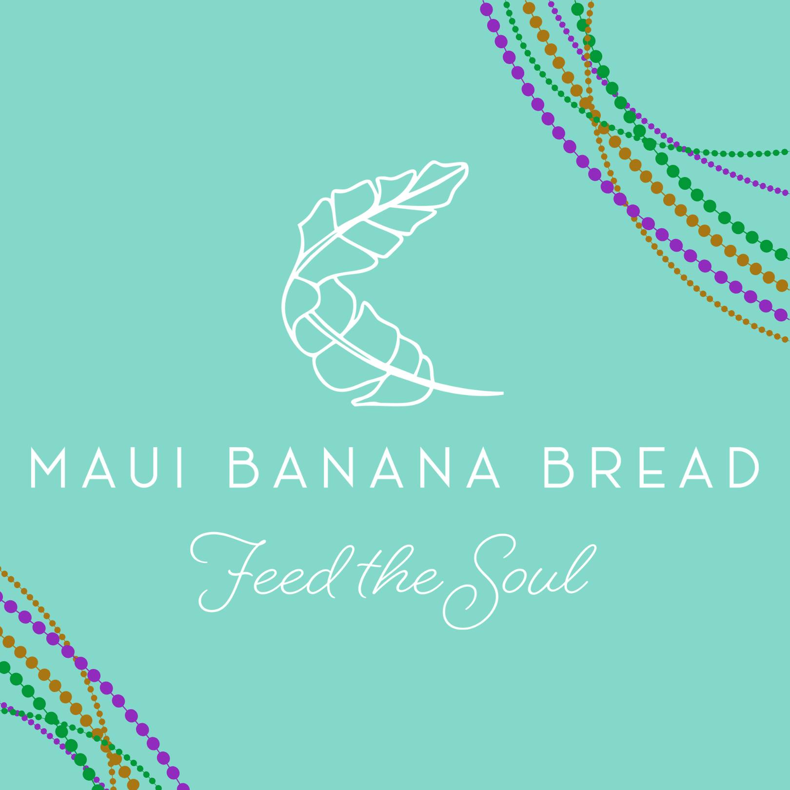 "Let the Good Times Roll" Mardi Gras Banana Bread - 6 Pack by Maui Banana Bread Co - Alternate image 3