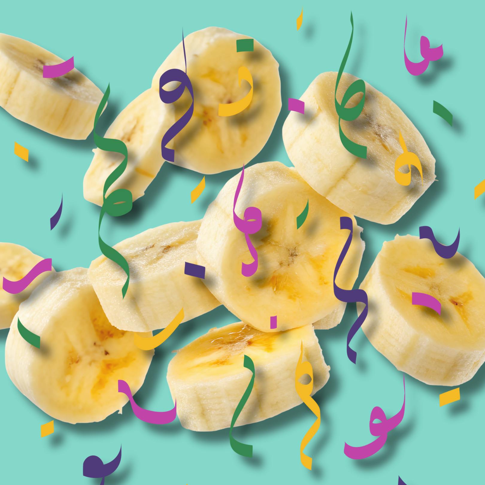 "Let the Good Times Roll" Mardi Gras Banana Bread - 6 Pack by Maui Banana Bread Co - Alternate image 4