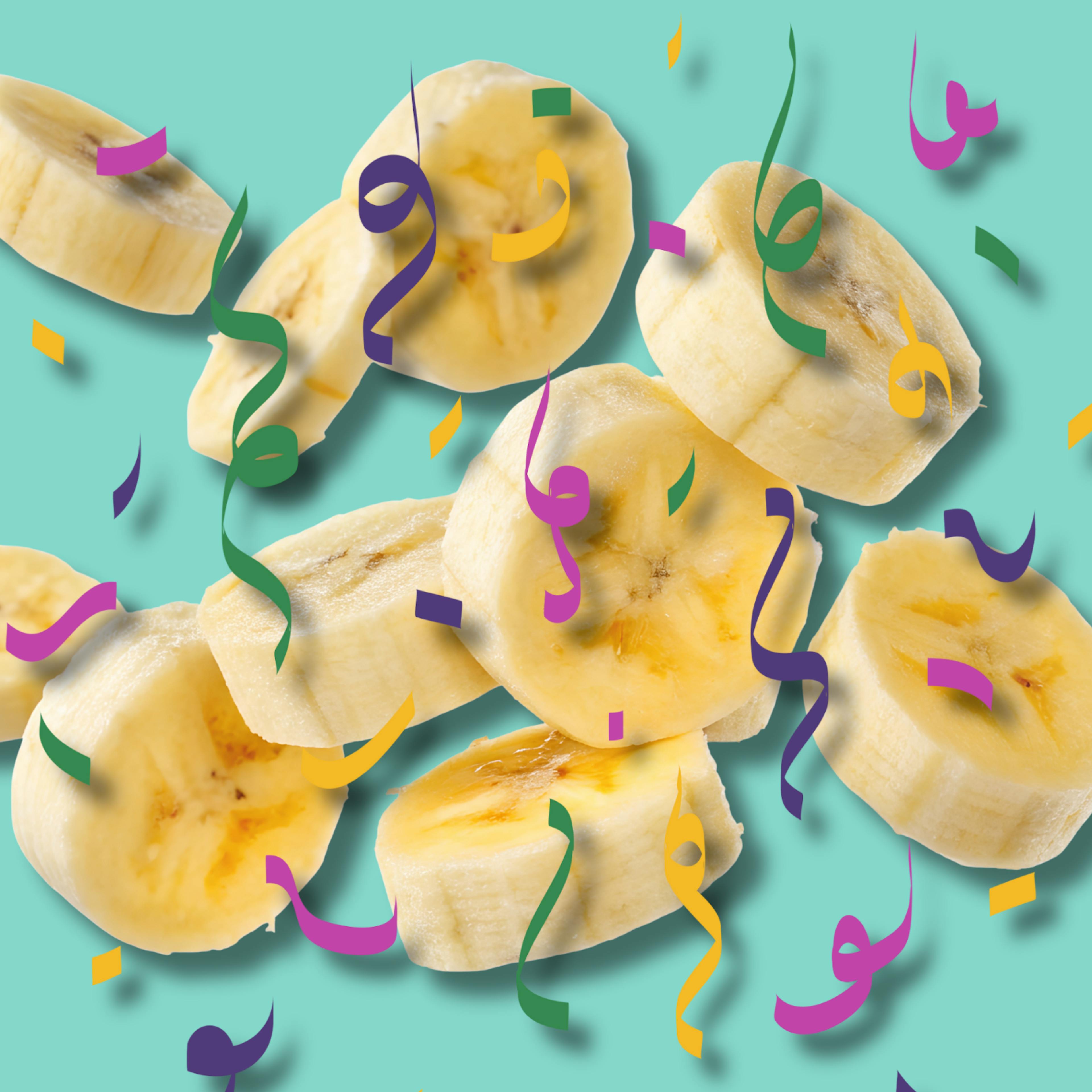 "Let the Good Times Roll" Mardi Gras Banana Bread - 6 Pack by Maui Banana Bread Co - Alternate image 4