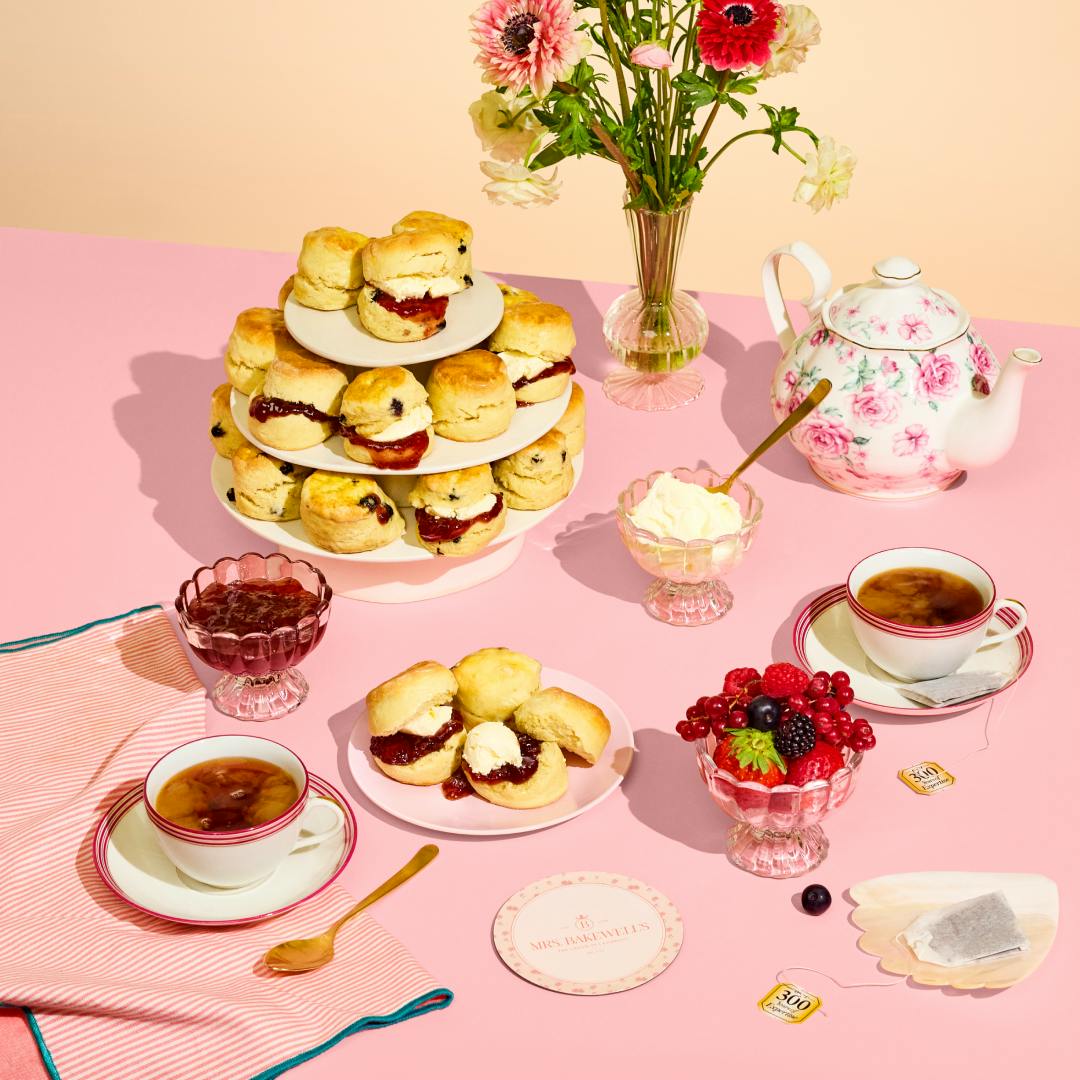 The Tea Party Collection for 12 by Mrs. Bakewell’s Afternoon Tea