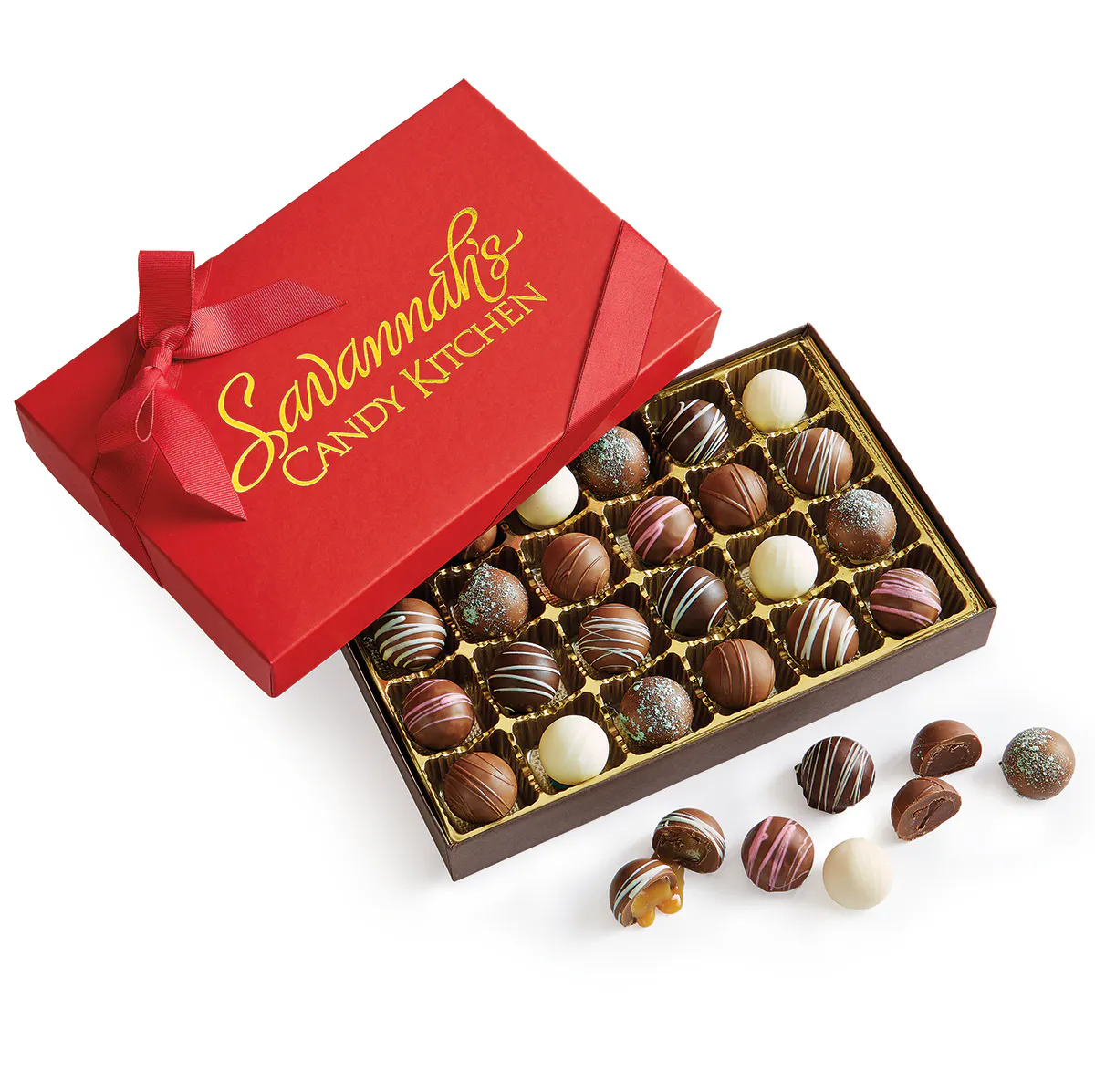 Handmade Chocolate Truffles - 24 Pack by Savannah's Candy Kitchen