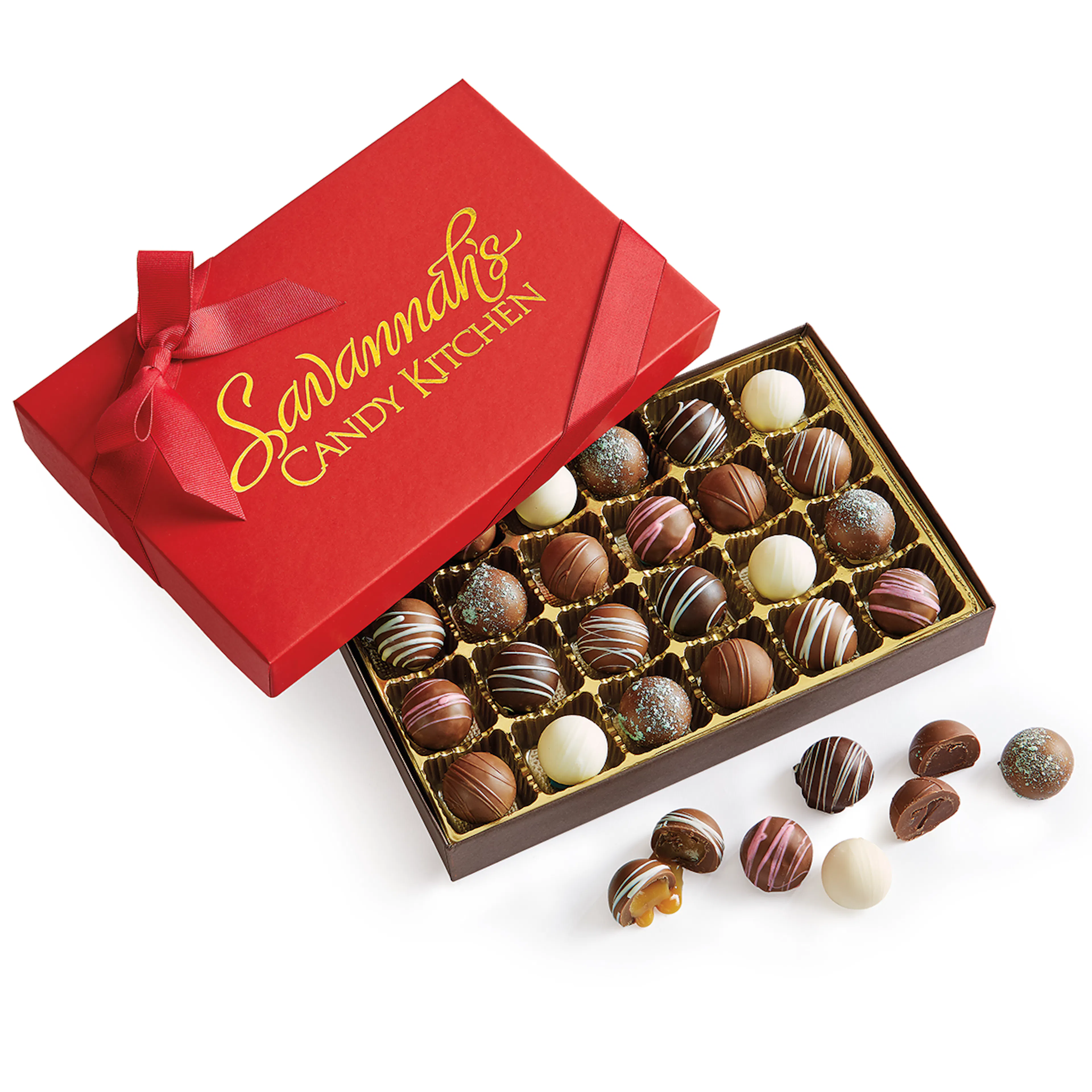 Handmade Chocolate Truffles - 24 Pack by Savannah's Candy Kitchen