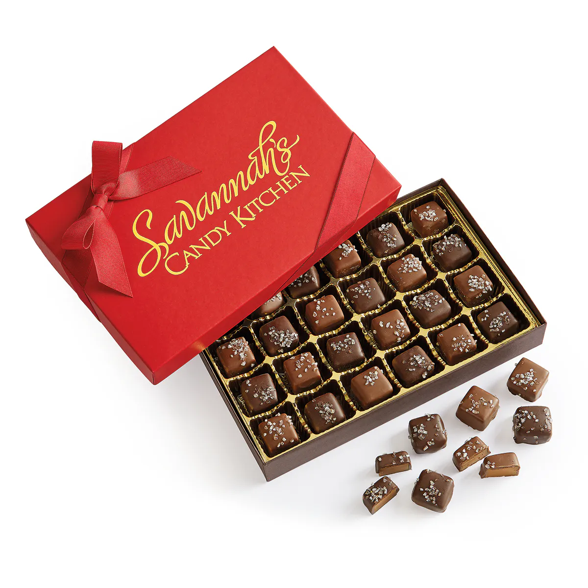 Savannah's Candy Kitchen - Assorted Sea Salt Caramels - 24 Pack