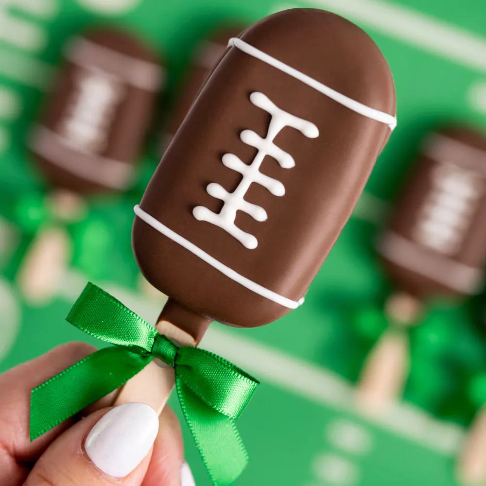 Football Cakesicles - 6 Pack by Sweet E's Bake Shop - Alternate image 3