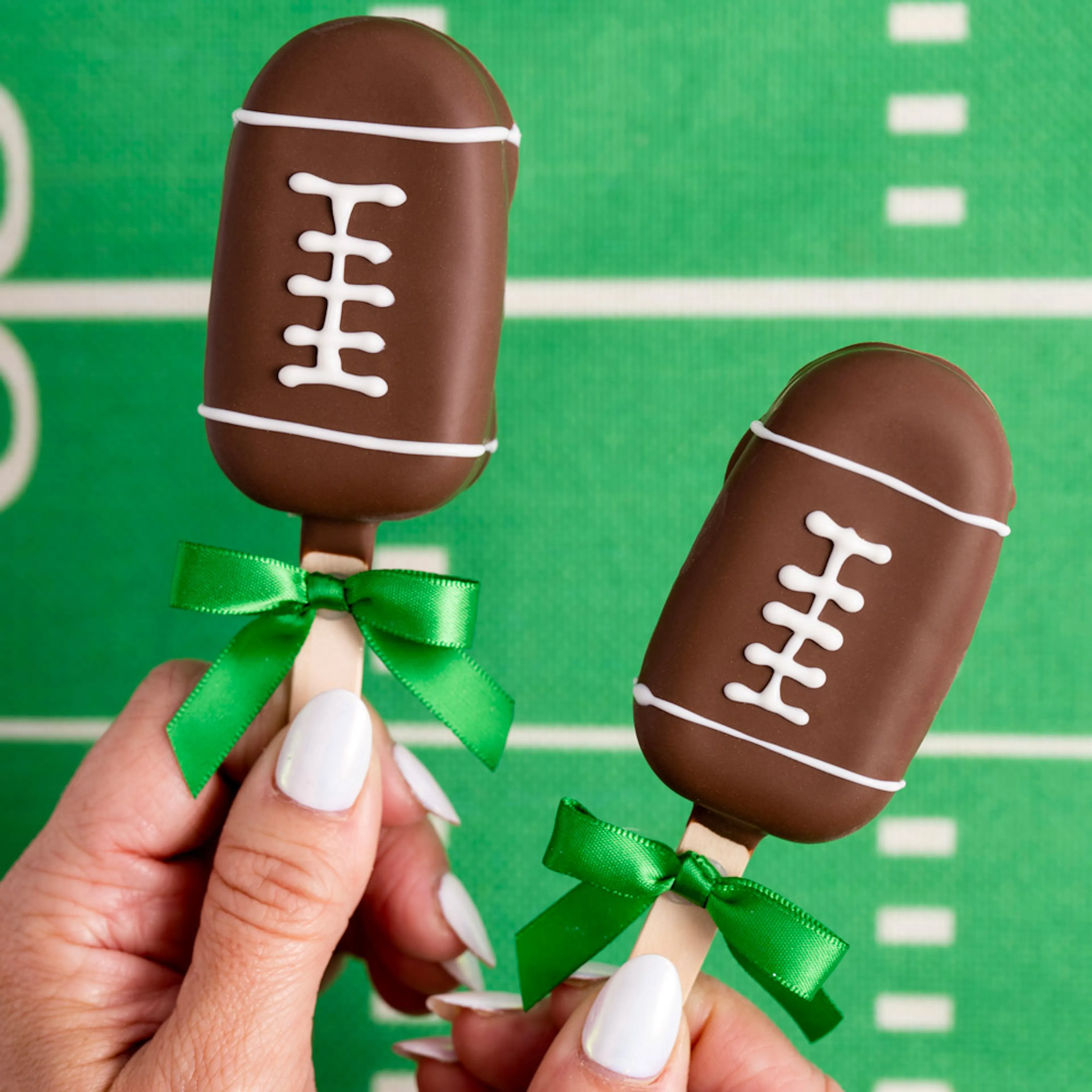 Football Cakesicles - 6 Pack by Sweet E's Bake Shop - Alternate image 2