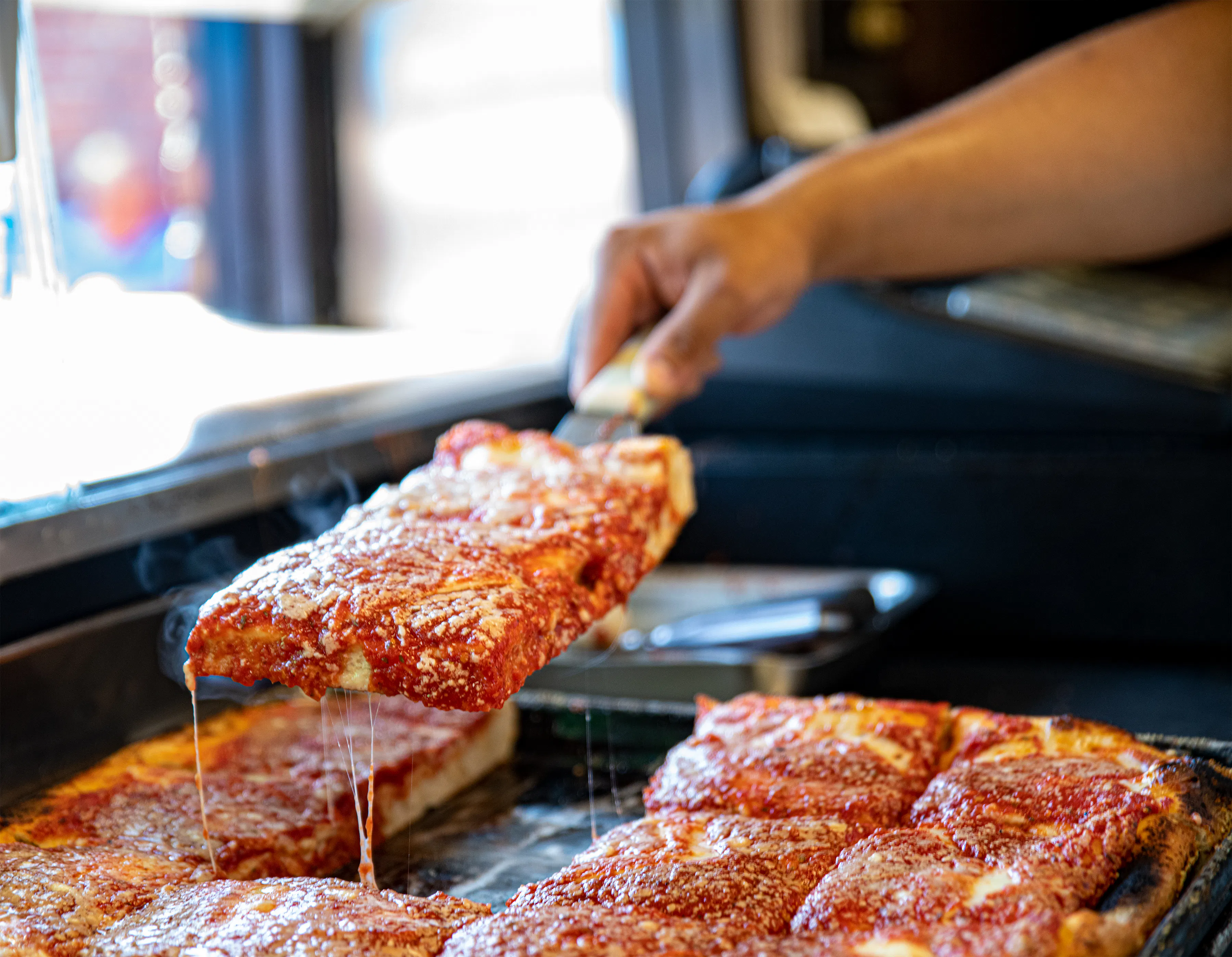 Sicilian Pizza - 2 Pack by L&B Spumoni Gardens - Alternate image 4