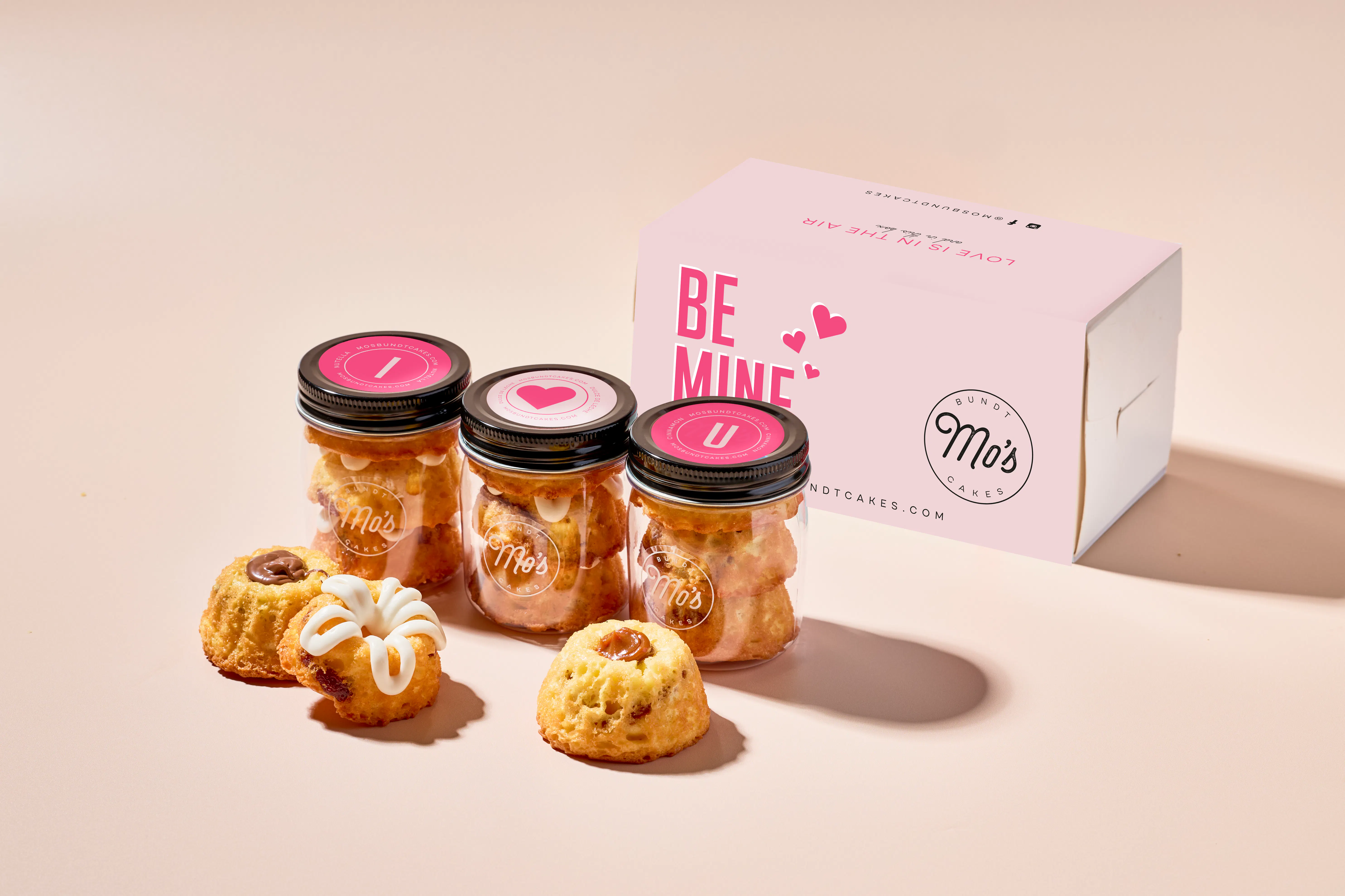 Valentine's Day Cake Jar Gift Box by Mo's Bundt Cakes - Alternate image 5