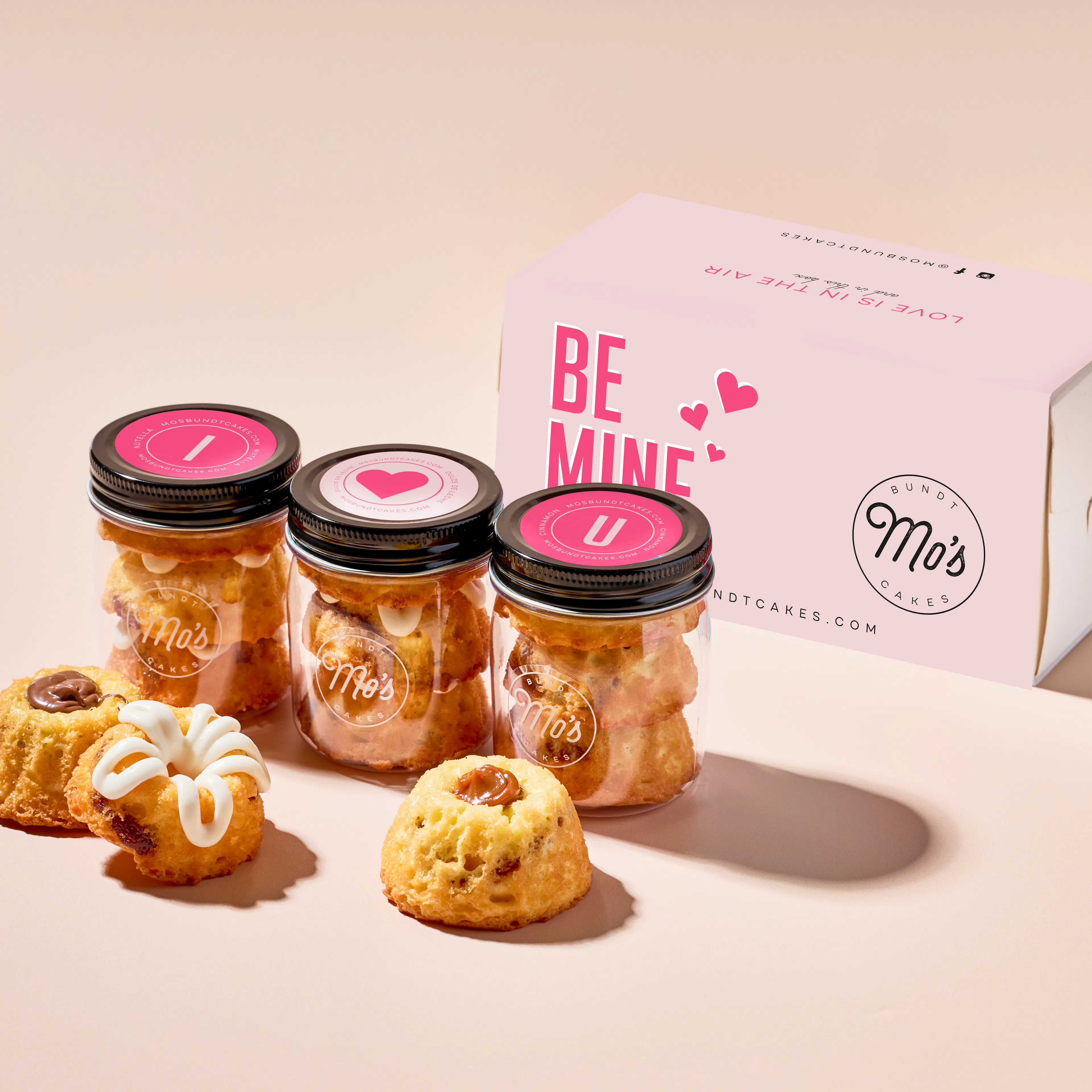 Valentine's Day Cake Jar Gift Box by Mo's Bundt Cakes - Alternate image 5