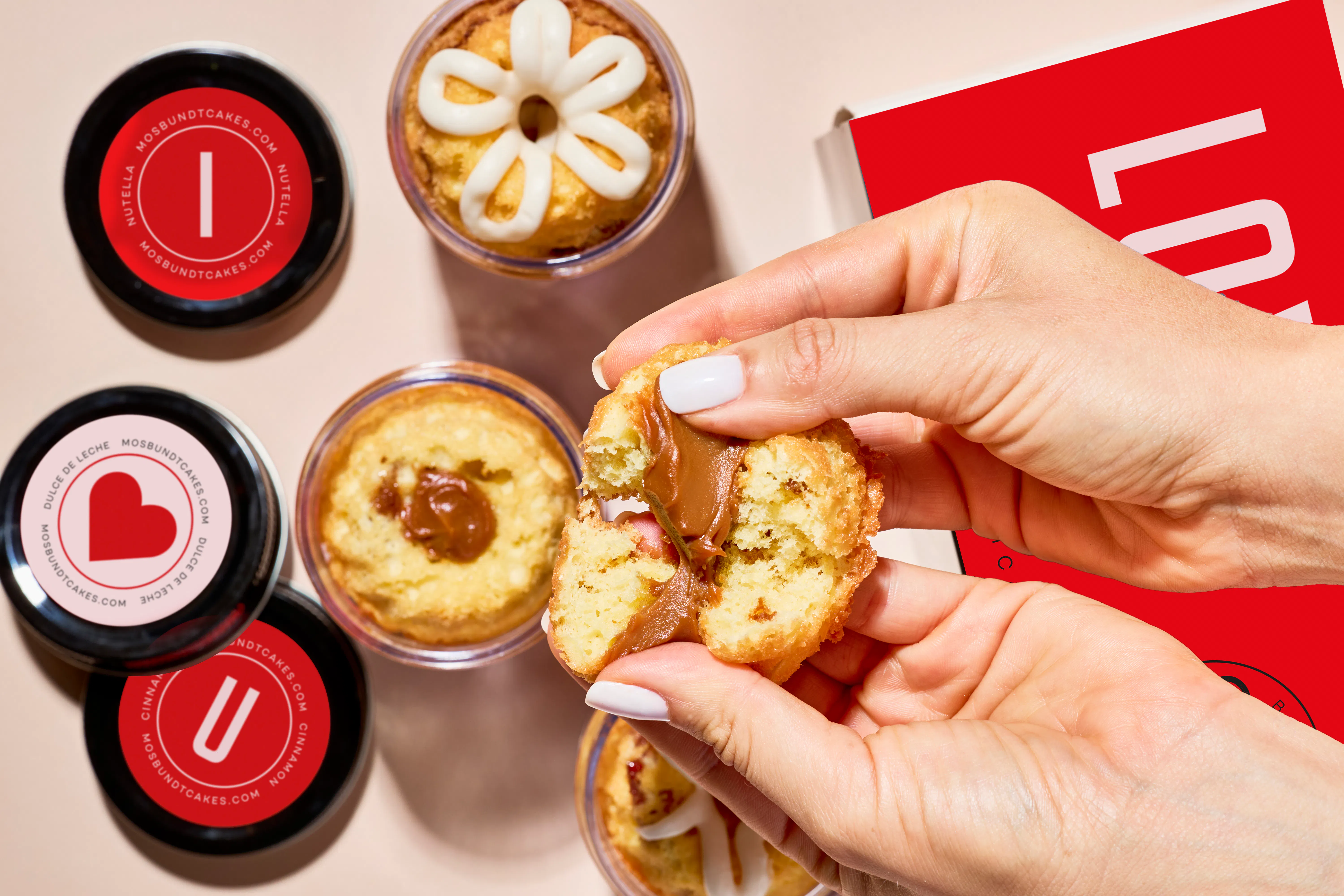 Valentine's Day Cake Jar Gift Box by Mo's Bundt Cakes - Alternate image 4