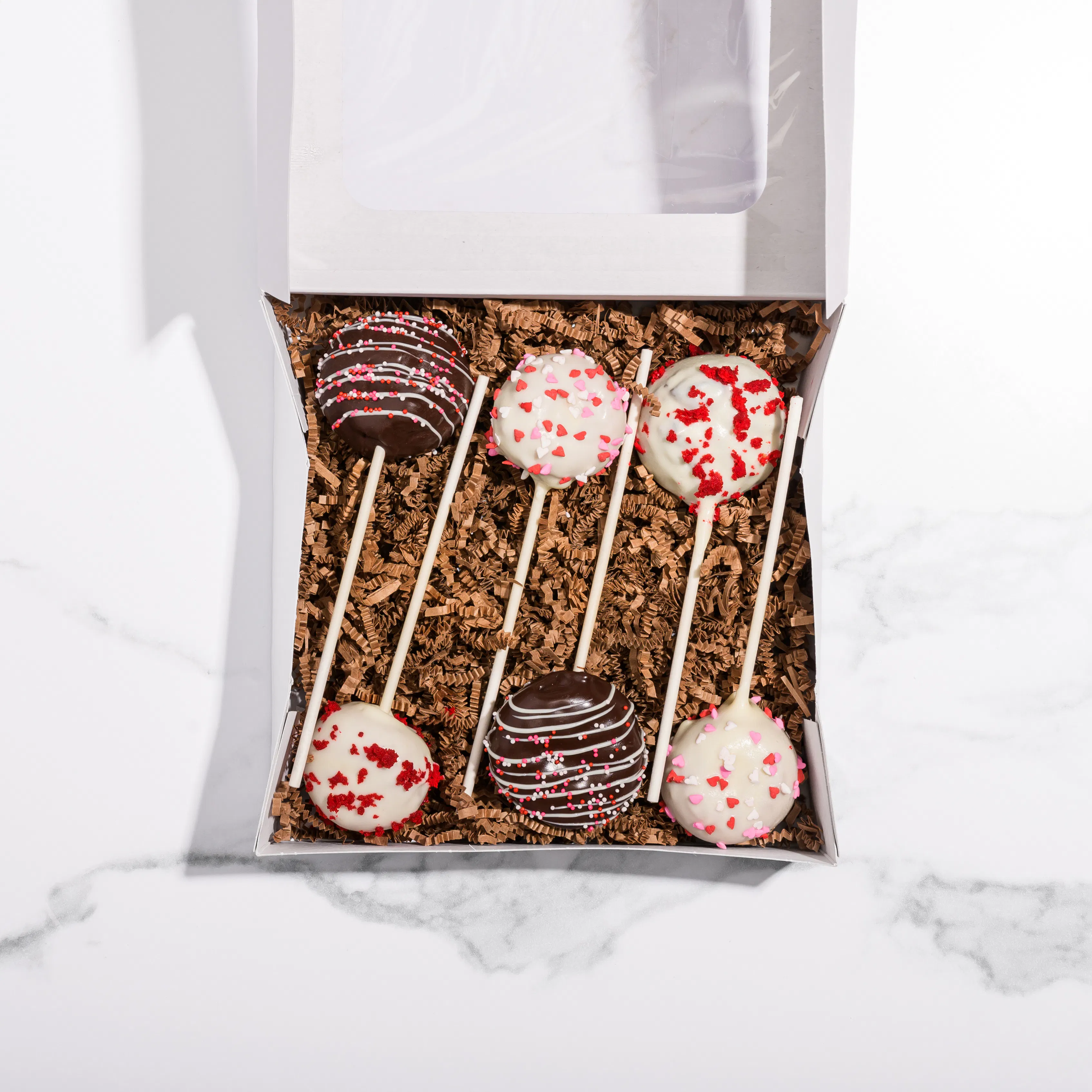 Valentine's Day Doughnut Cake Pops by Blackbird Doughnuts - Alternate image 1
