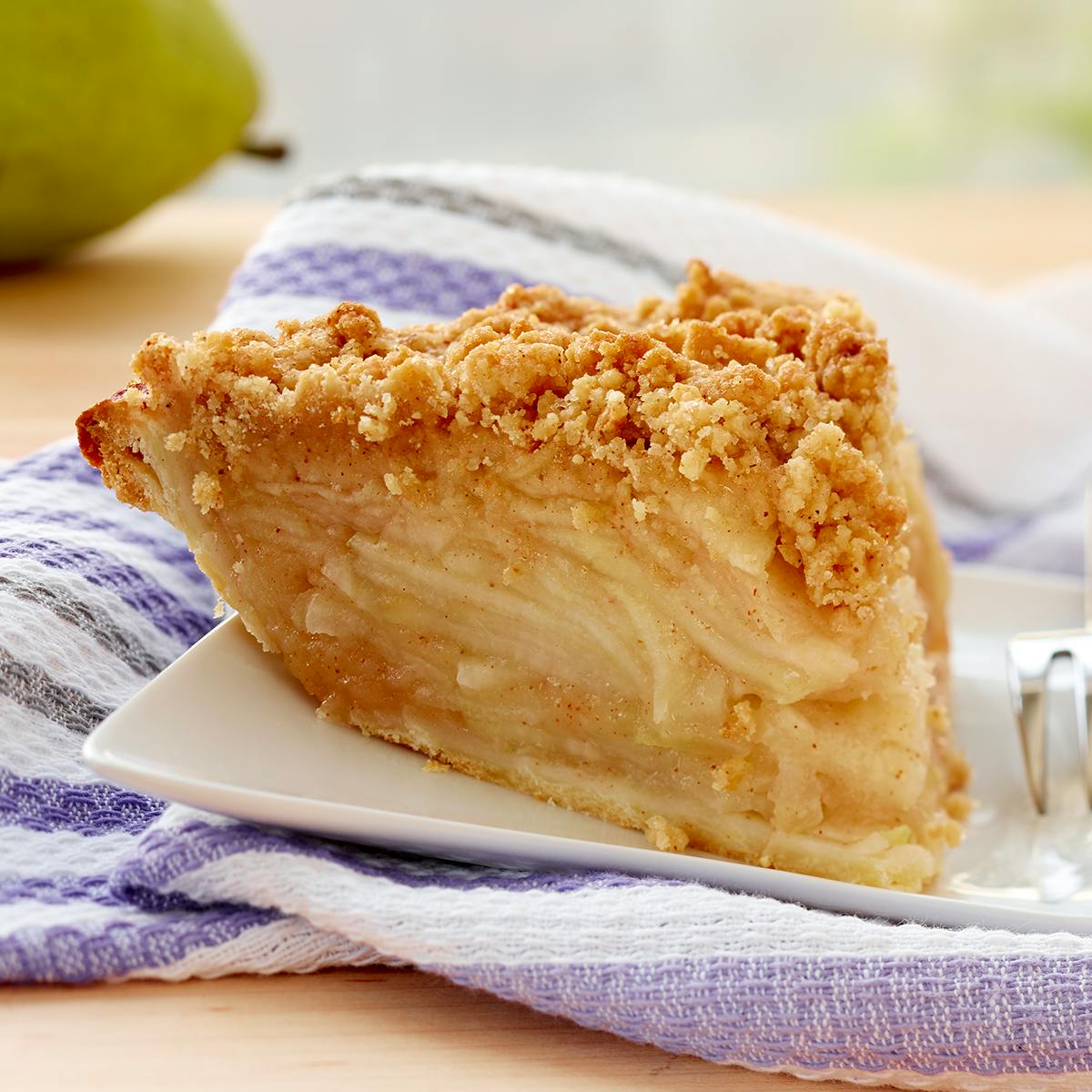 Pear Apple Crumb Pie by Little Pie Company