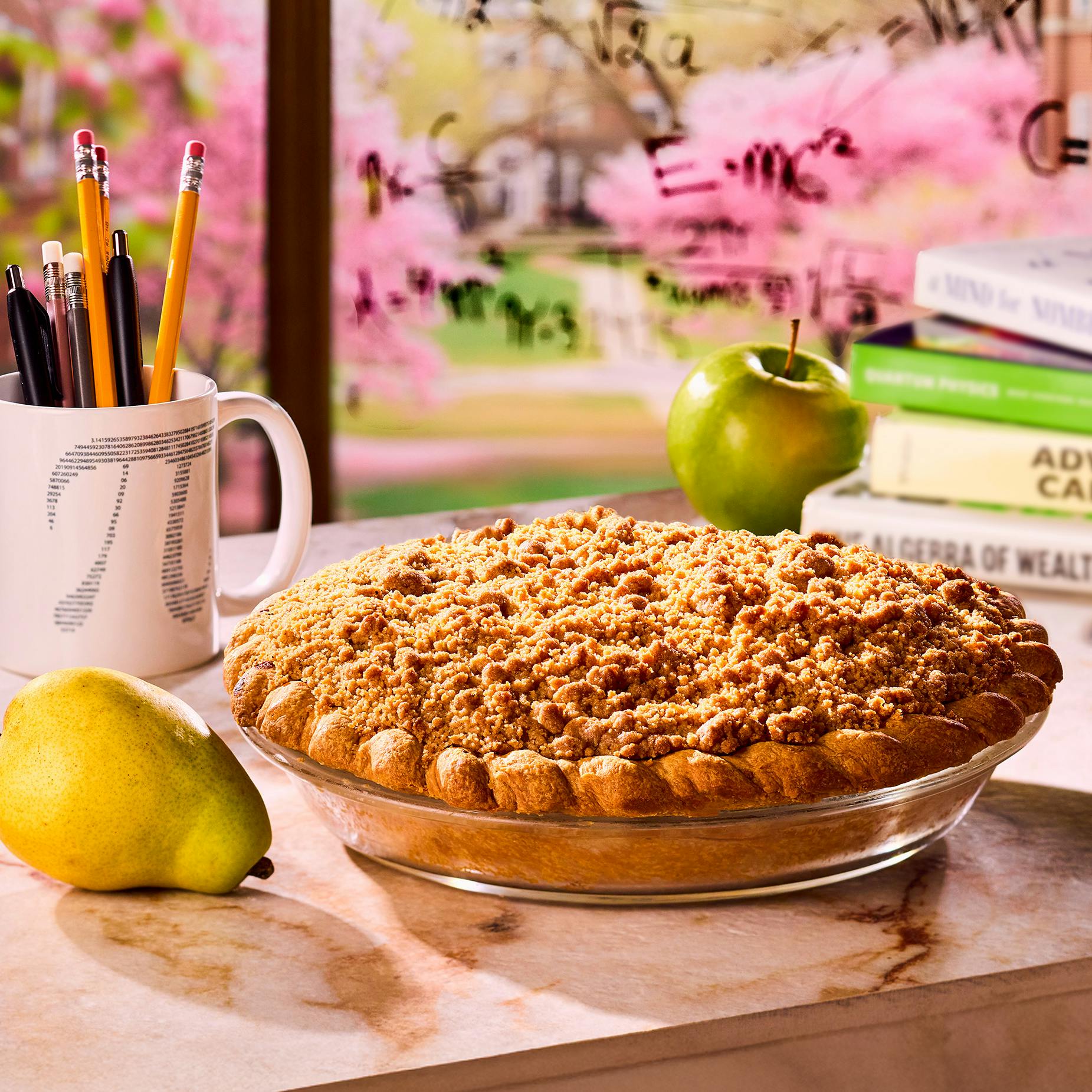 Pear Apple Crumb Pie by Little Pie Company - Alternate image 1