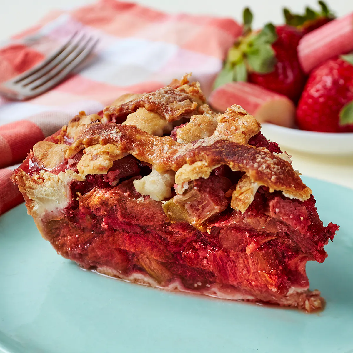 Strawberry Rhubarb Pie by Little Pie Company