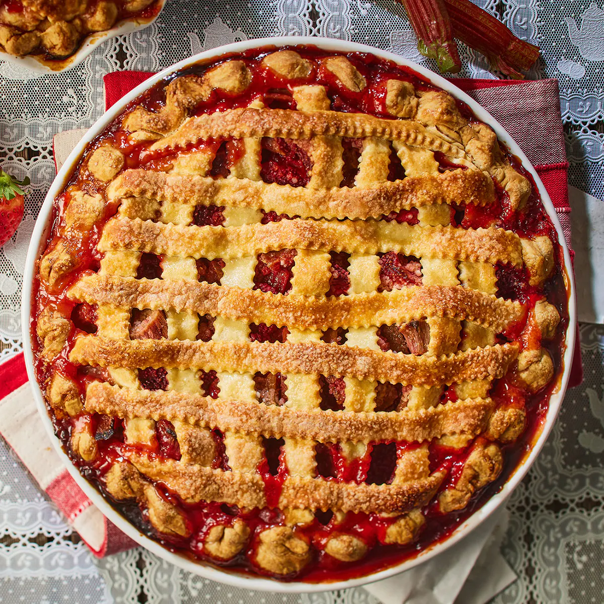 Strawberry Rhubarb Pie by Little Pie Company - Alternate image 3