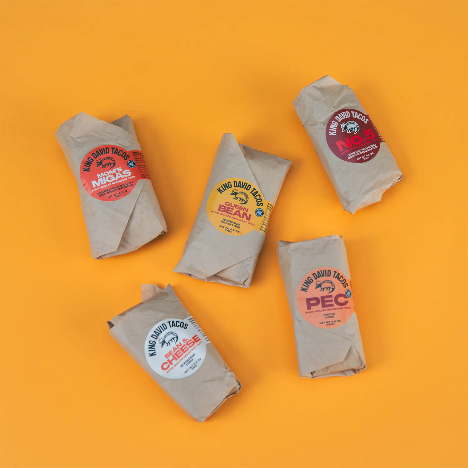 Austin-Style Breakfast Tacos - Choose Your Own 12 Pack by King David Tacos