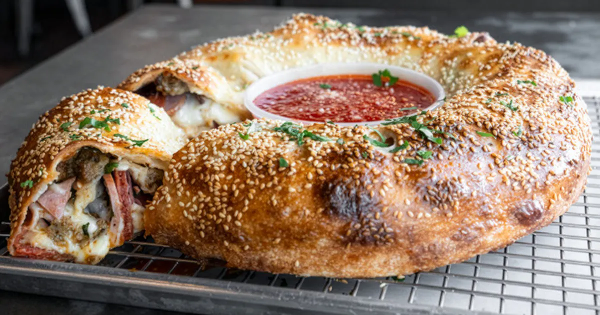 Stromboli Meat Ring by Zoli's NY Pizza | Goldbelly